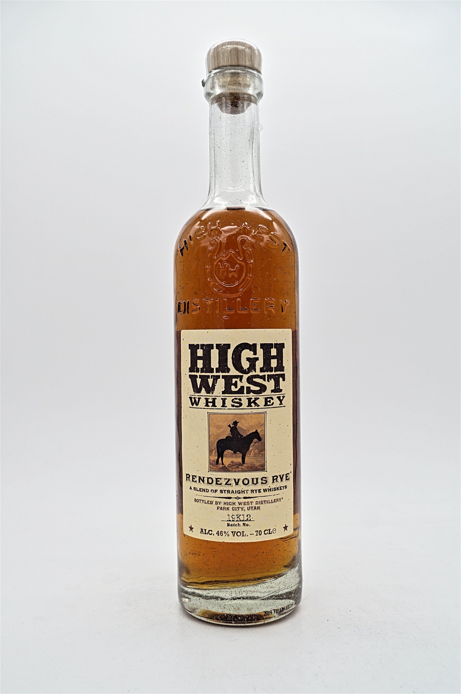 High West Rendezvous Rye Straight Rye Whiskey