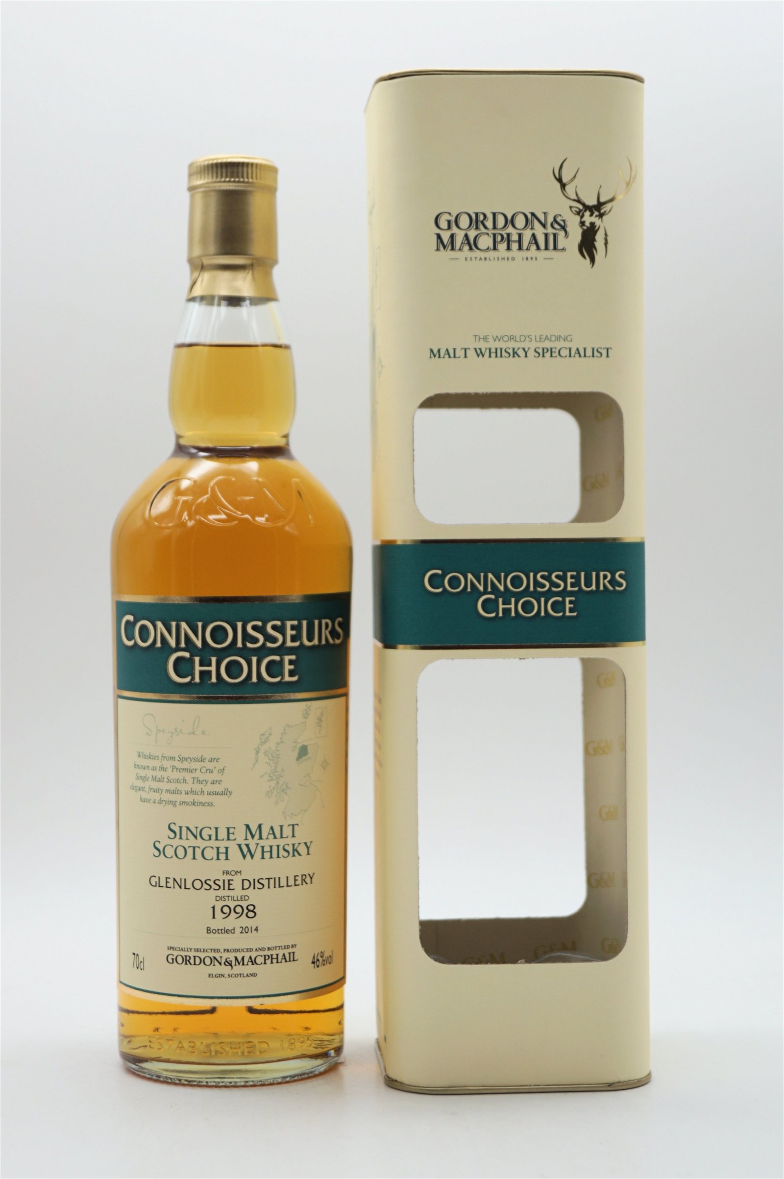 Gordon & Macphail Connoisseurs Choice Glenlossie 16 Jahre 1998/2014