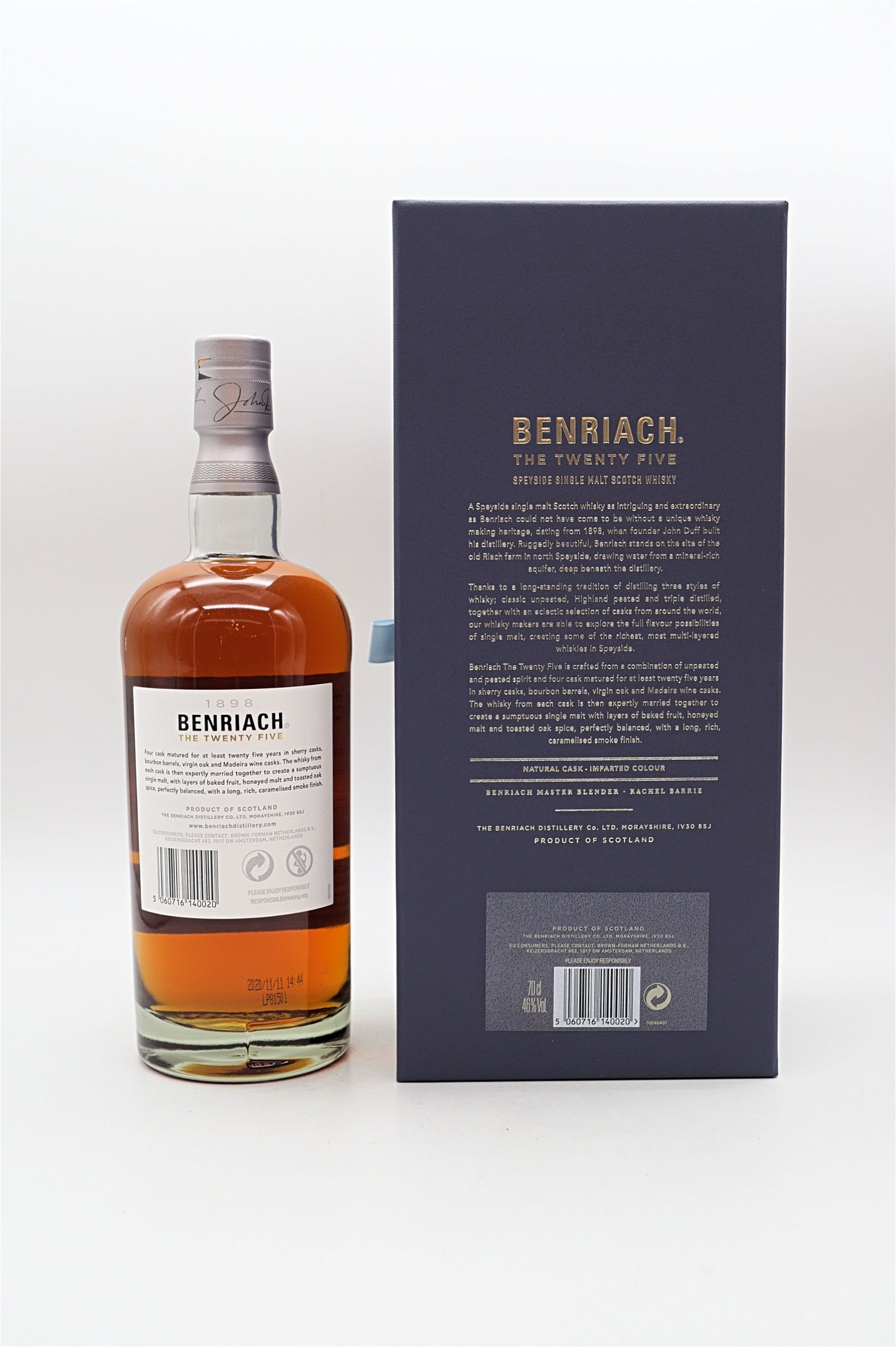 BenRiach The Twenty Five Four Cask Matured Speyside Single Malt Scotch Whisky