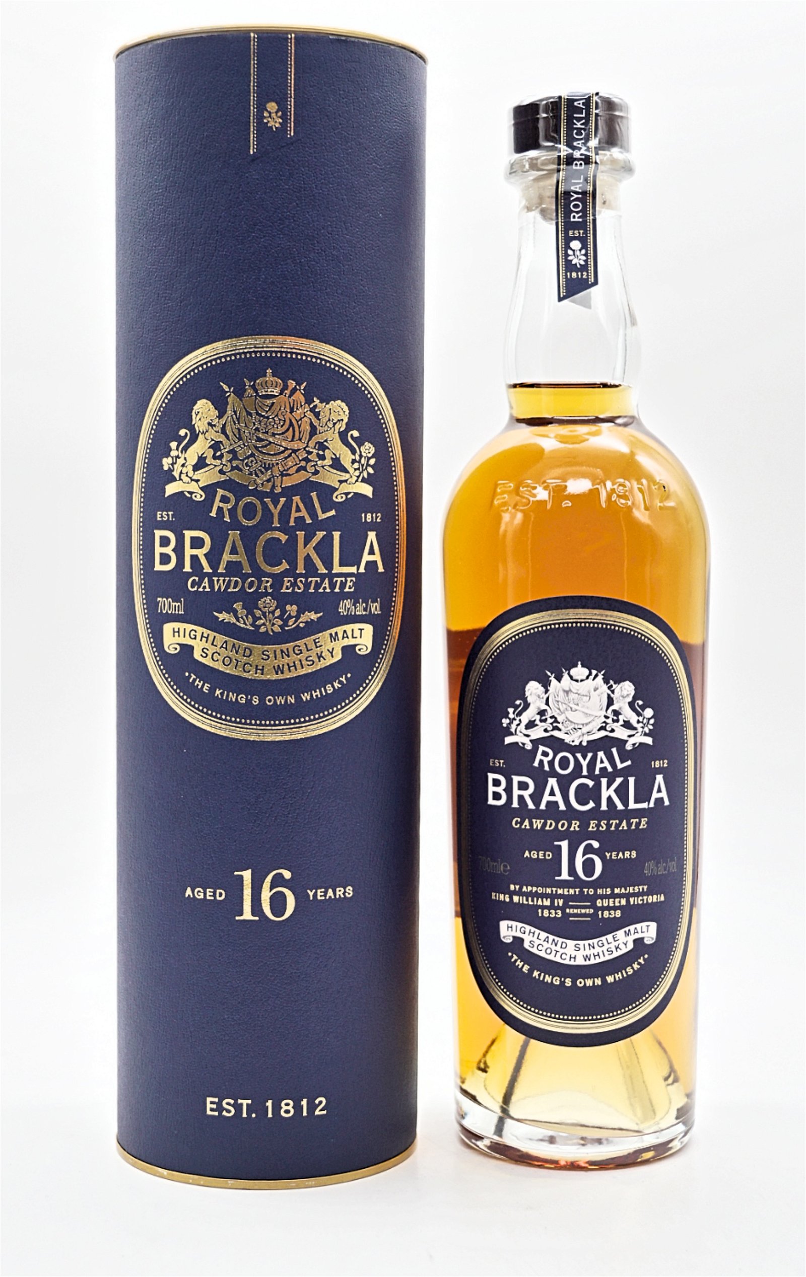Royal Brackla 16 Jahre Highland Singe Malt Scotch Whisky