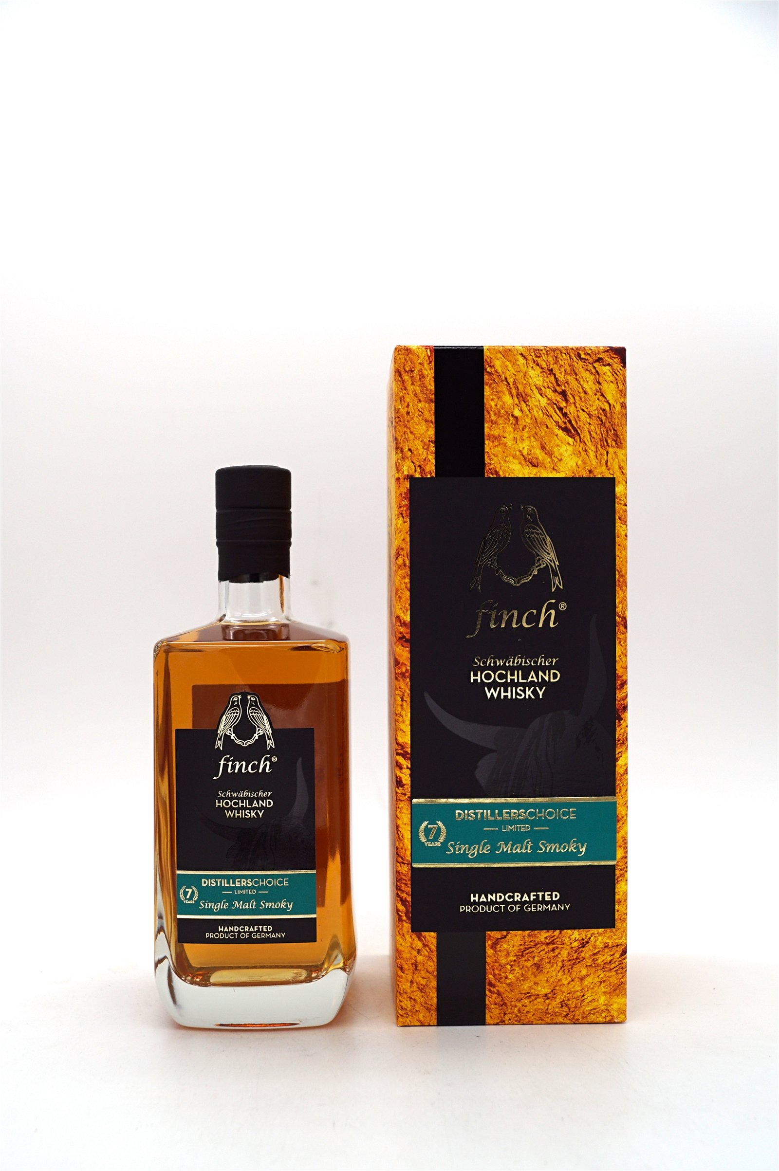 Finch 7 Jahre Distillers Choice Limited Smoky Single Malt Schwäbischer Hochland Whisky