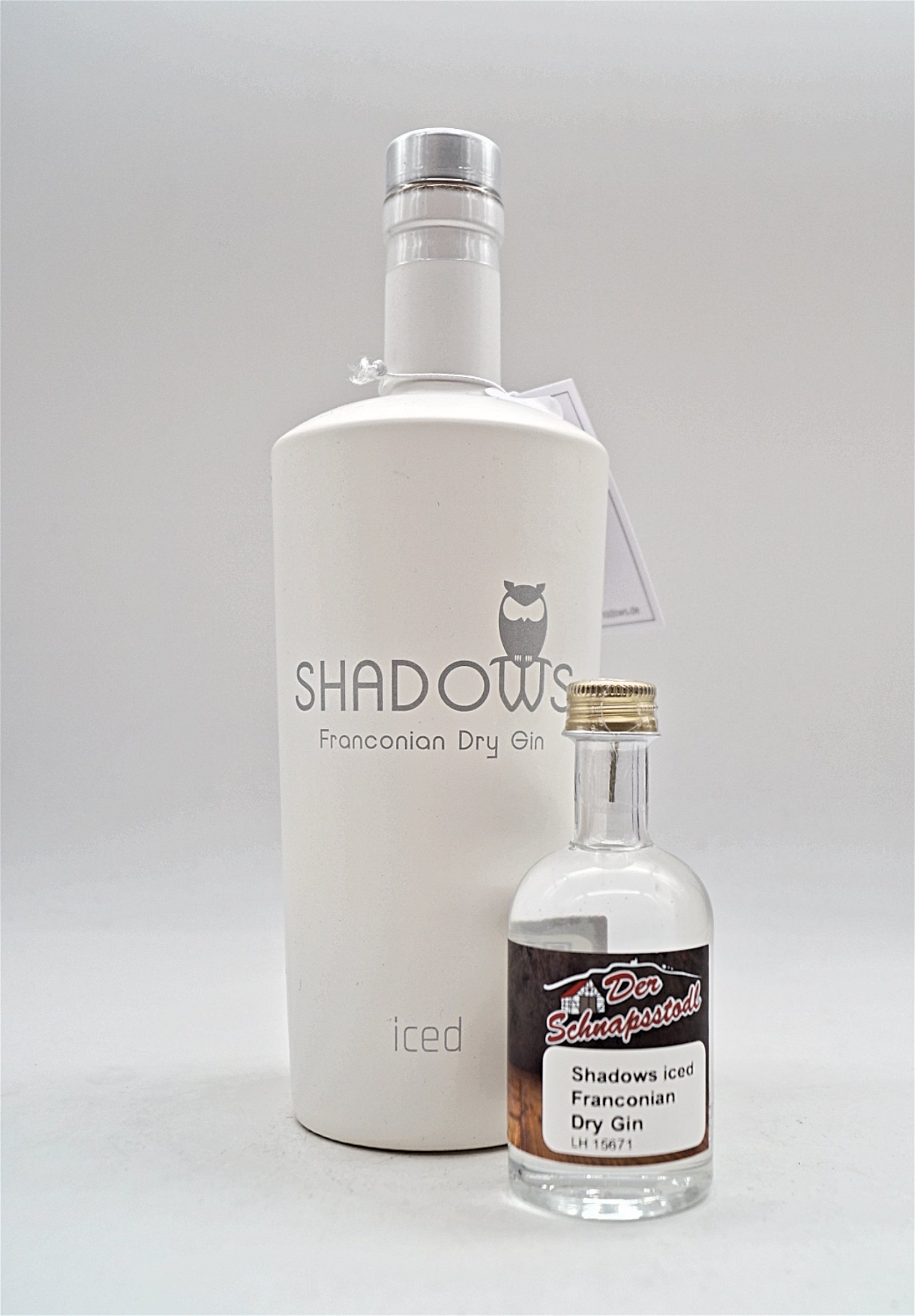 Shadows iced Franconian Dry Gin Sample 50 ml