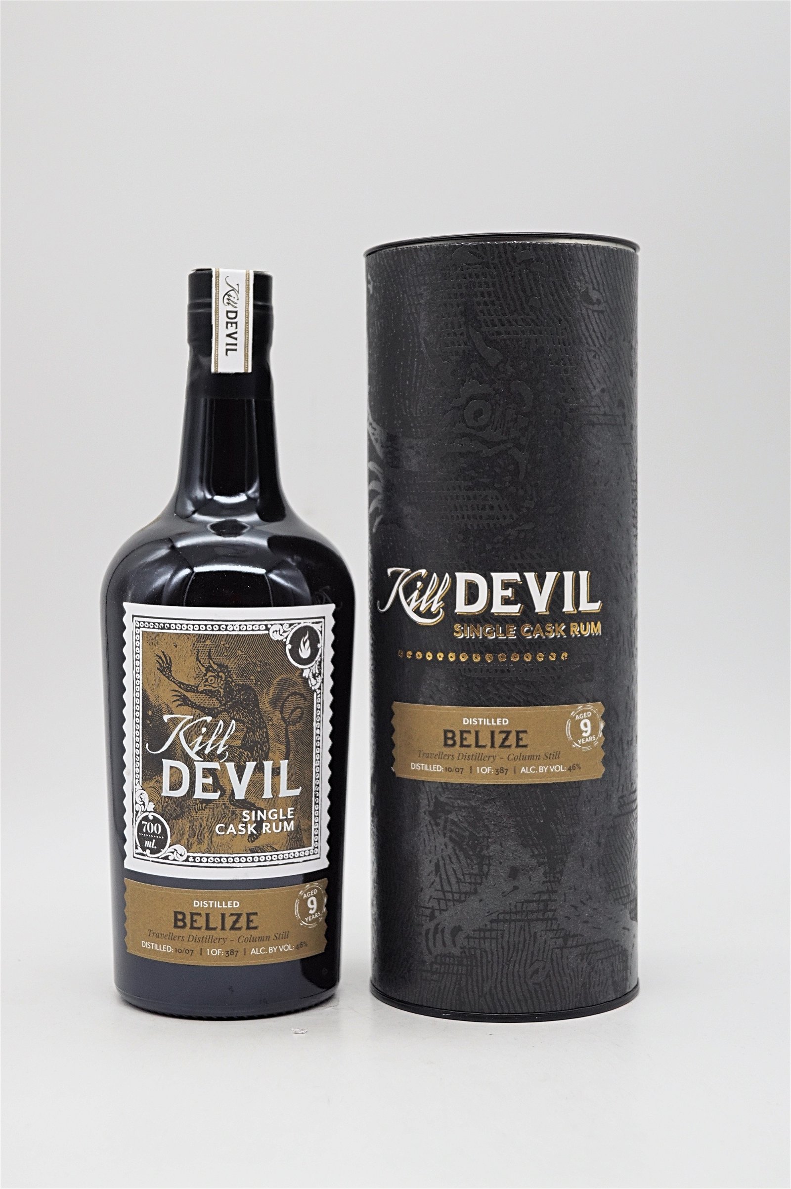 Kill Devil Rum Belize 9 Jahre Travellers Distillery 387 Fl.
