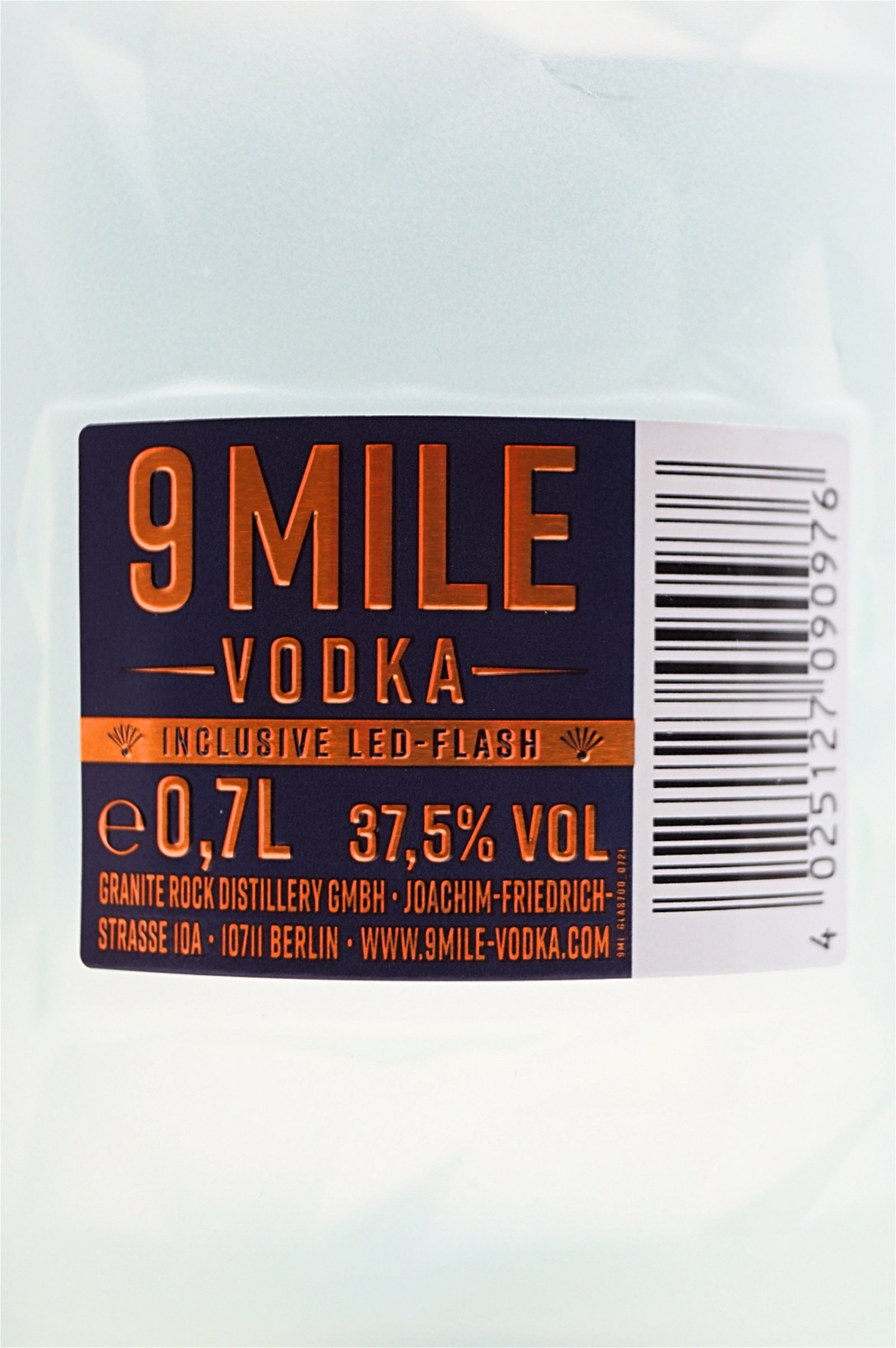9 Mile  Vodka 6xFl. Sparset