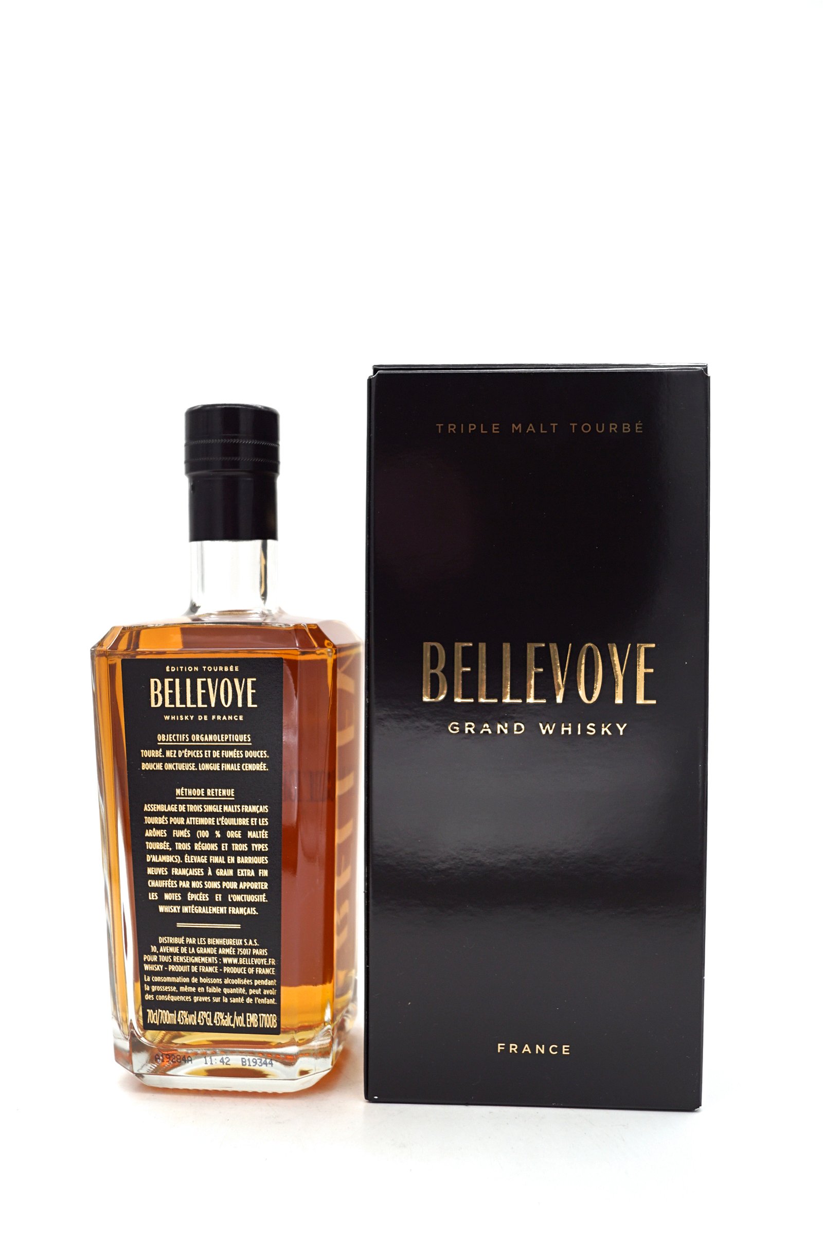 Bellevoye Noir Edition Tourbe Triple Malt Whisky