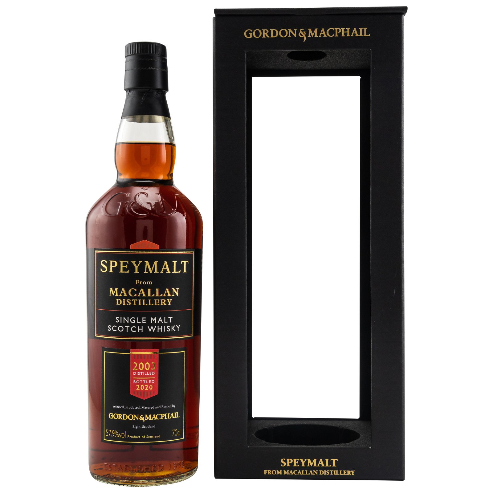 Gordon & Macphail 17 Jahre Speymalt Macallan Distillery 03/20 Cask Strength Scotch Whisky 
