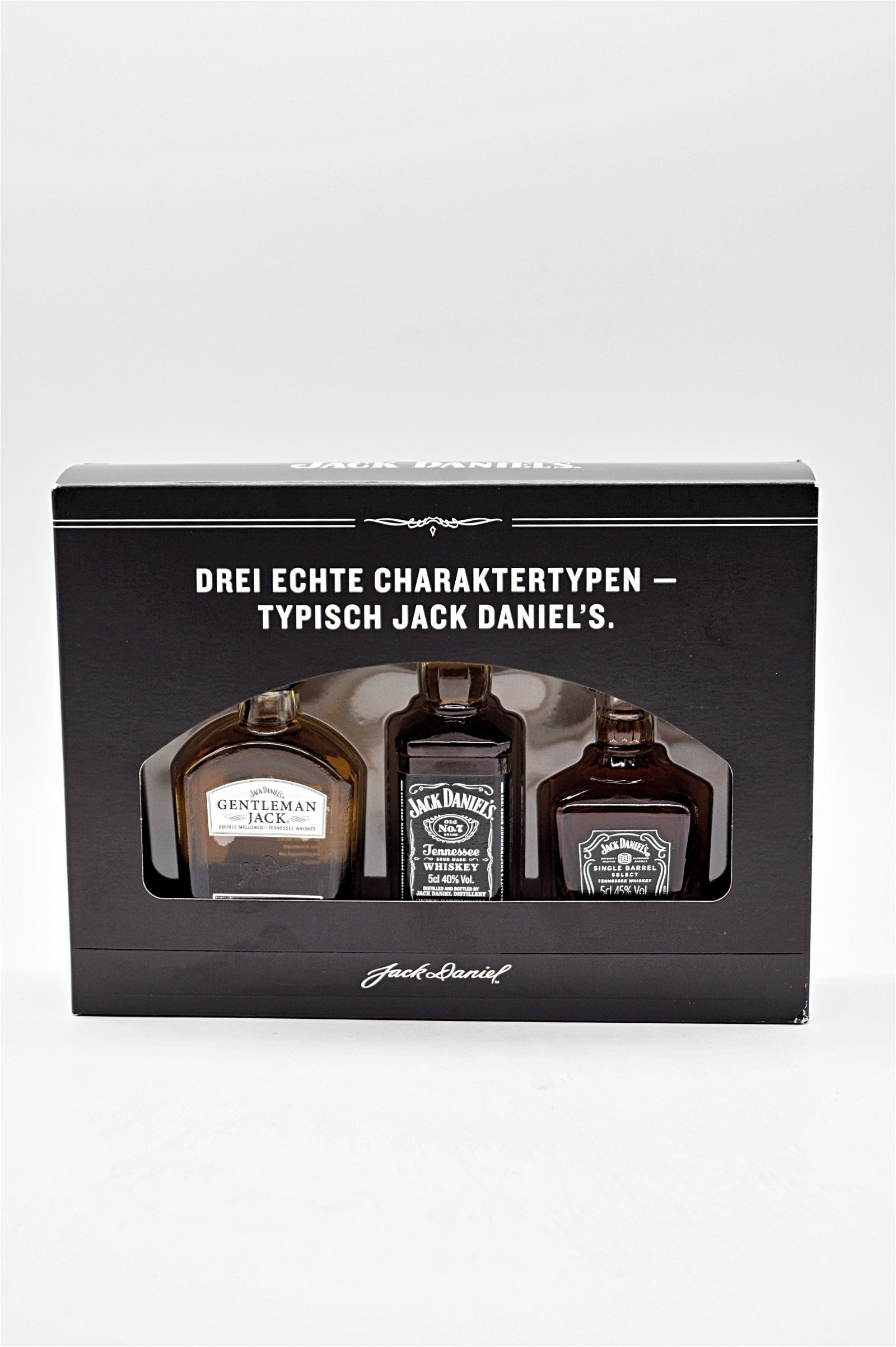 Jack Daniels Tasting-Set "Drei echte Charaktertypen" (3x0,05l)