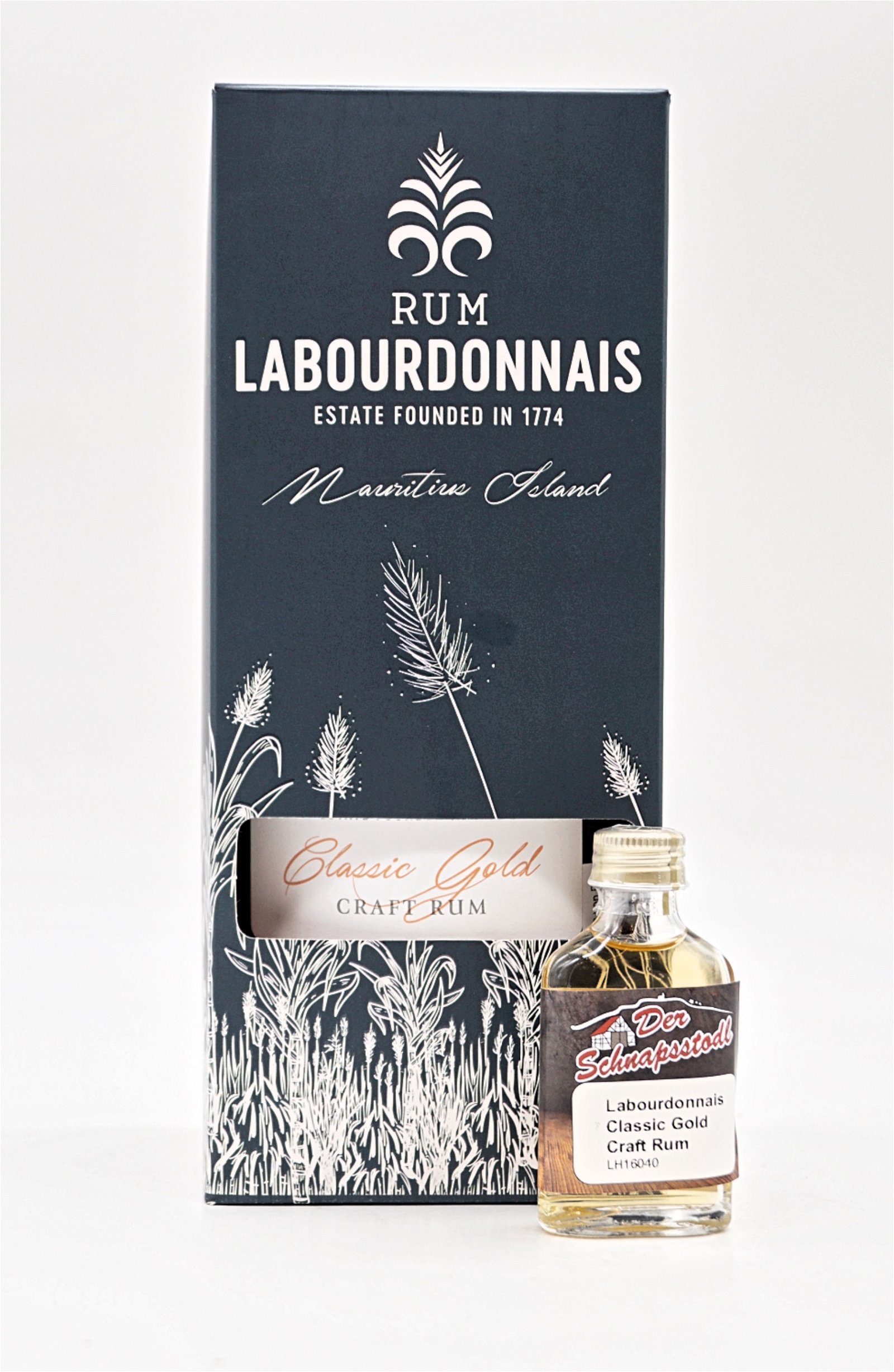 Labourdonnais Classic Gold Craft Rum 20ml Sample