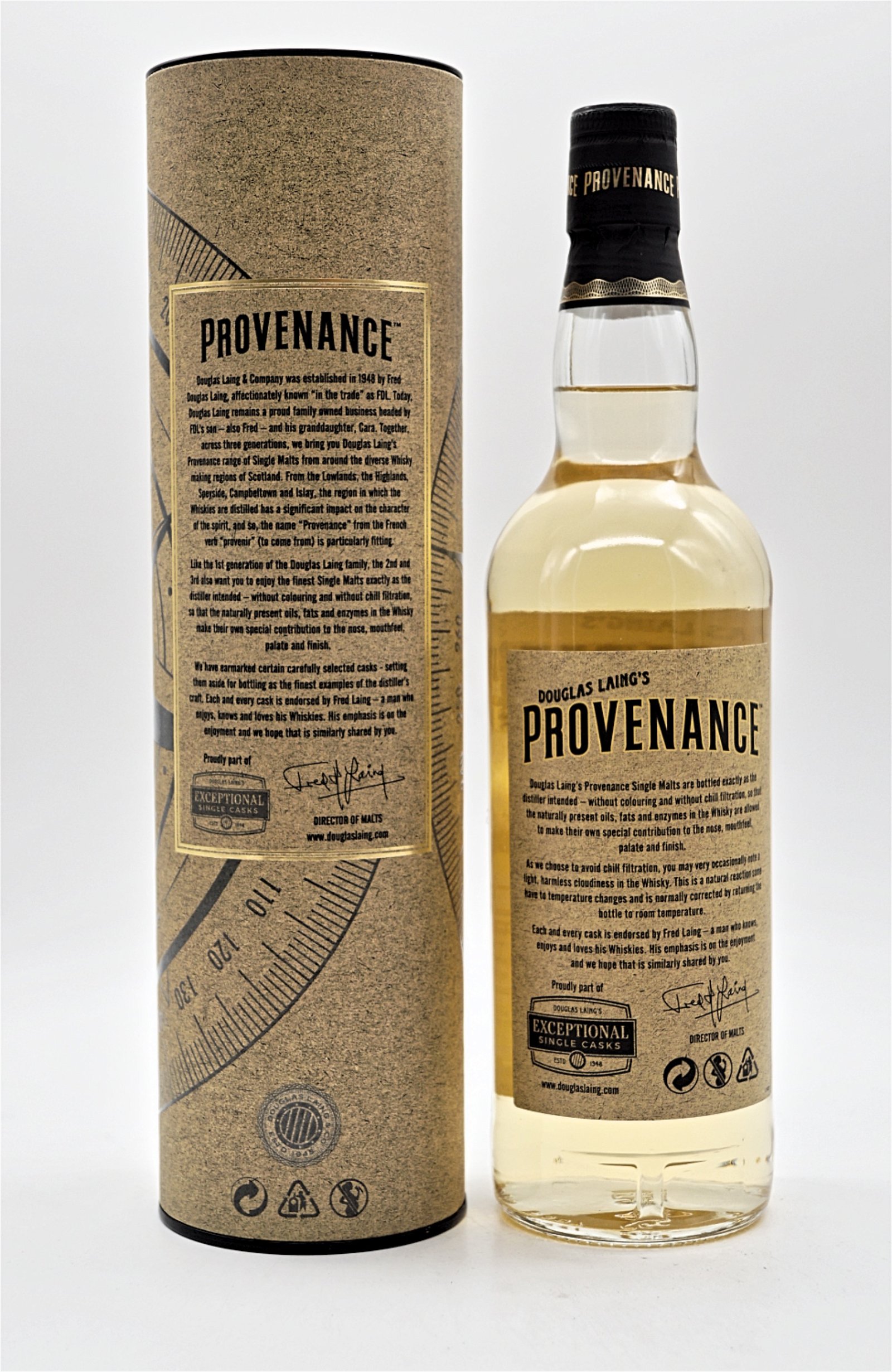 Provenance Ardmore Distillery 8 Jahre 2009/2017 325 Fl. Single Cask Single Malt Scotch Whisky