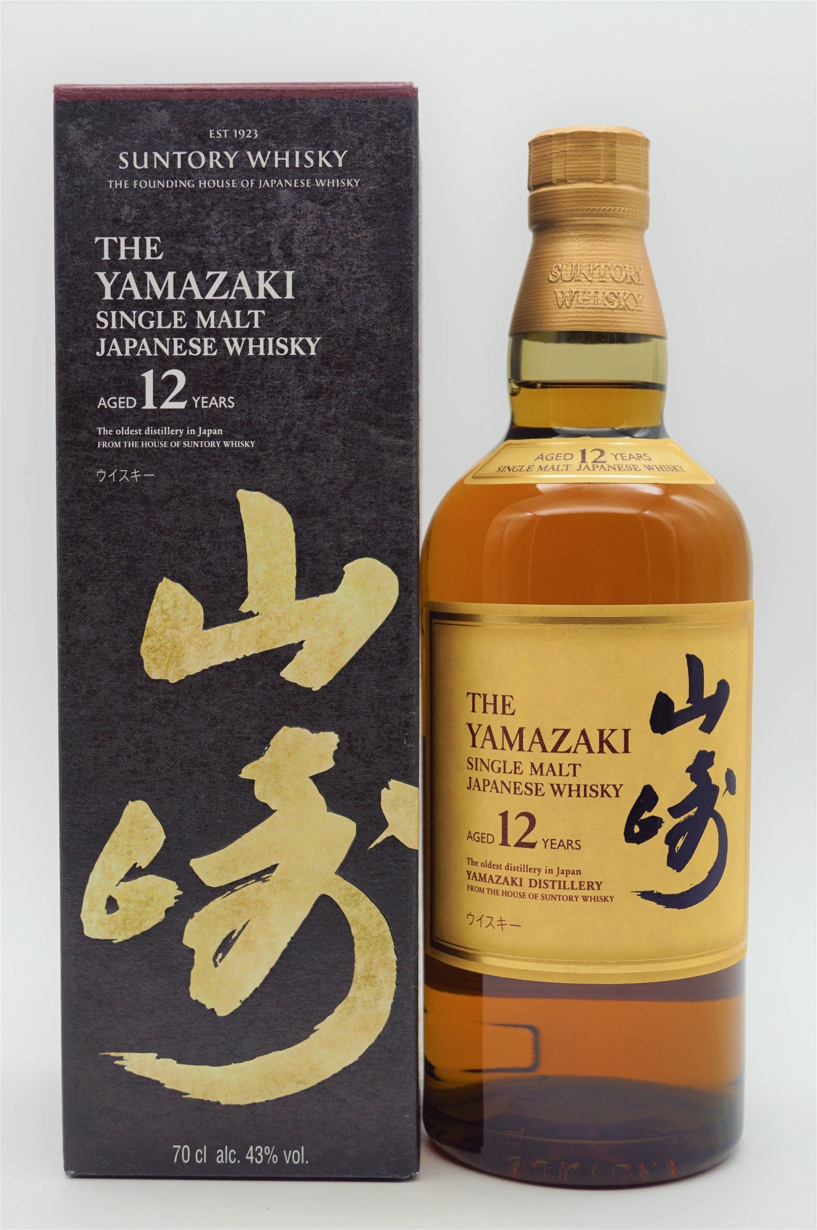 Suntory Whisky The Yamazaki 12 Jahre Single Malt Japanese Whisky