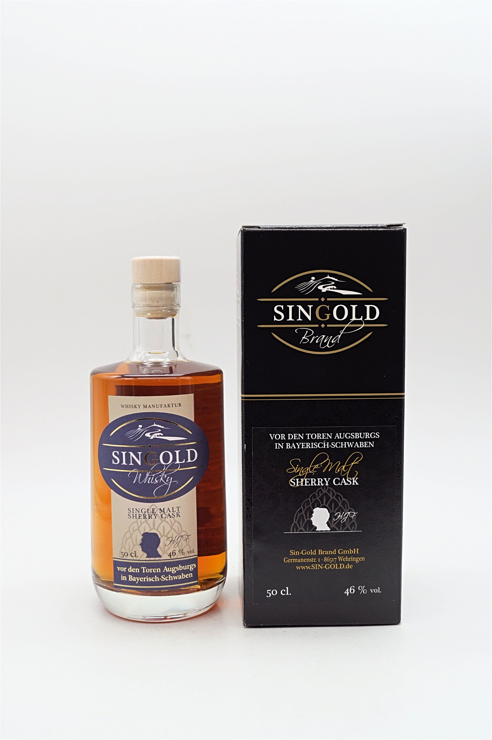 SinGold Single Malt Sherry Cask Whisky