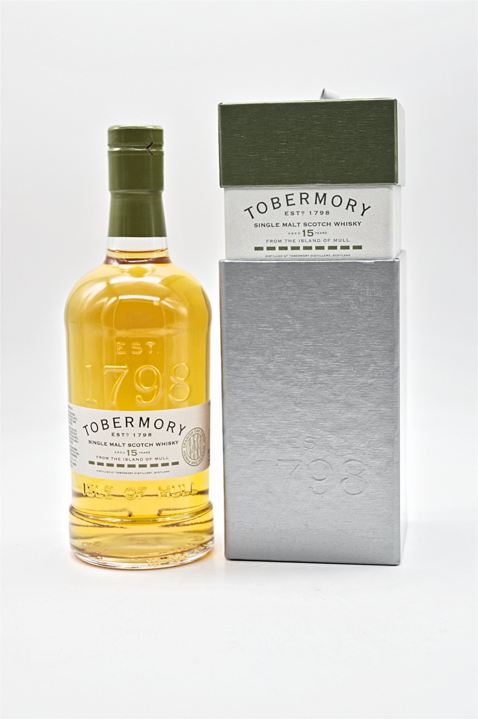 Tobermory 15 Jahre Single Malt Scotch Whisky Spanish Oak Finish 