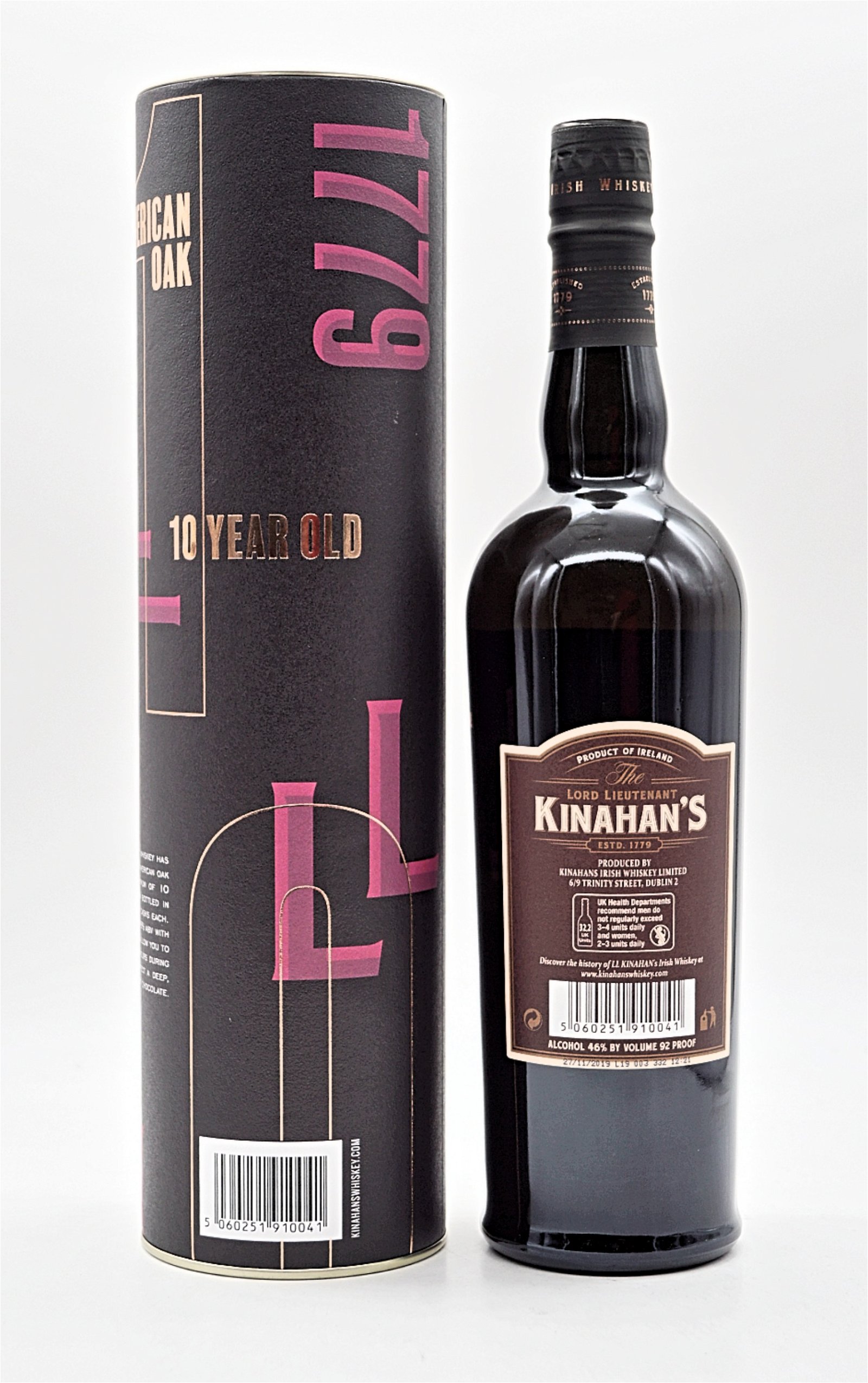 Kinahans 10 Jahre Single Malt Irish Whiskey
