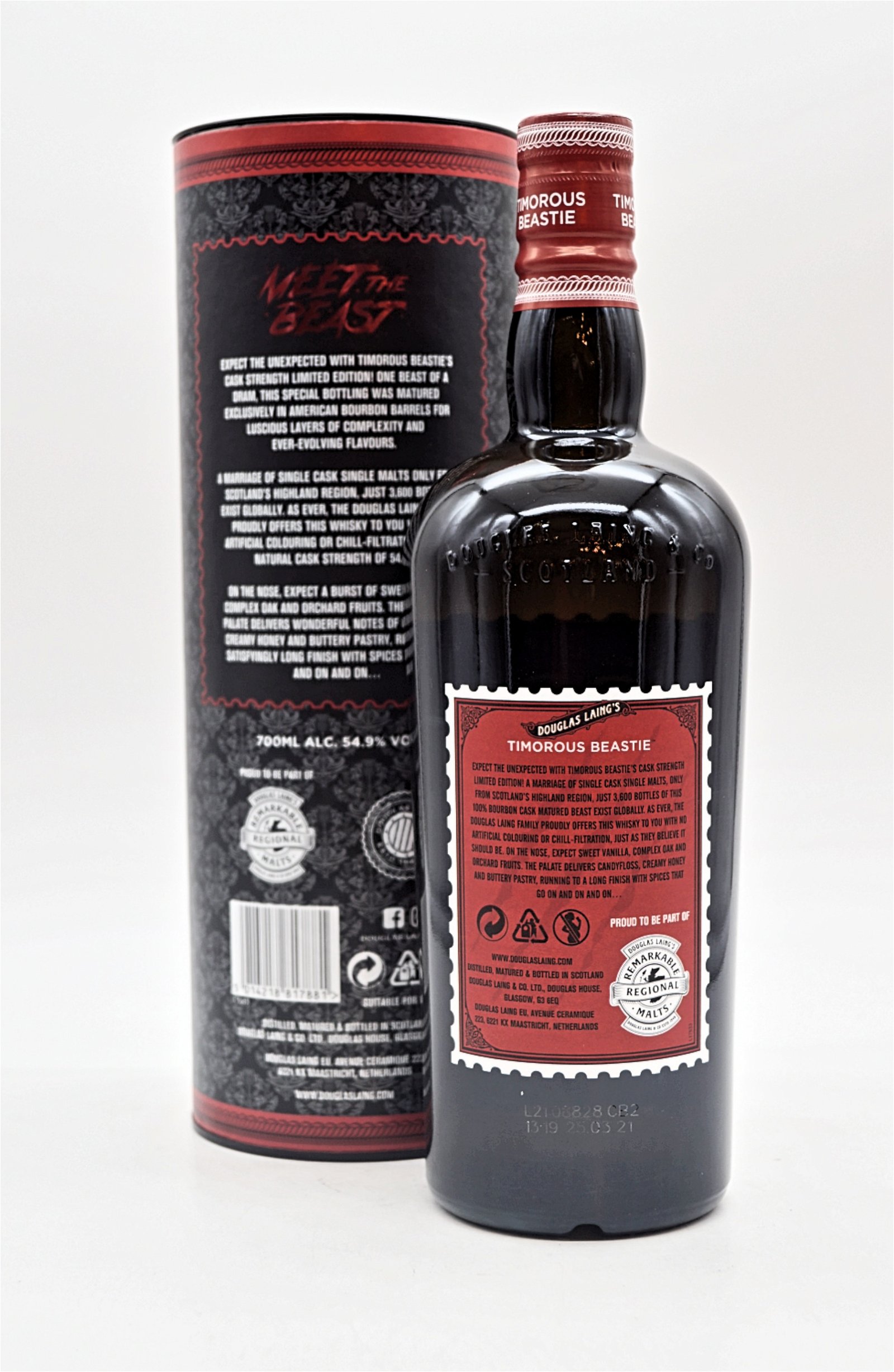 Douglas Laing Timorous Beastie Meet the Beast Limited Edition Highland Blended Malt Scotch Whisky