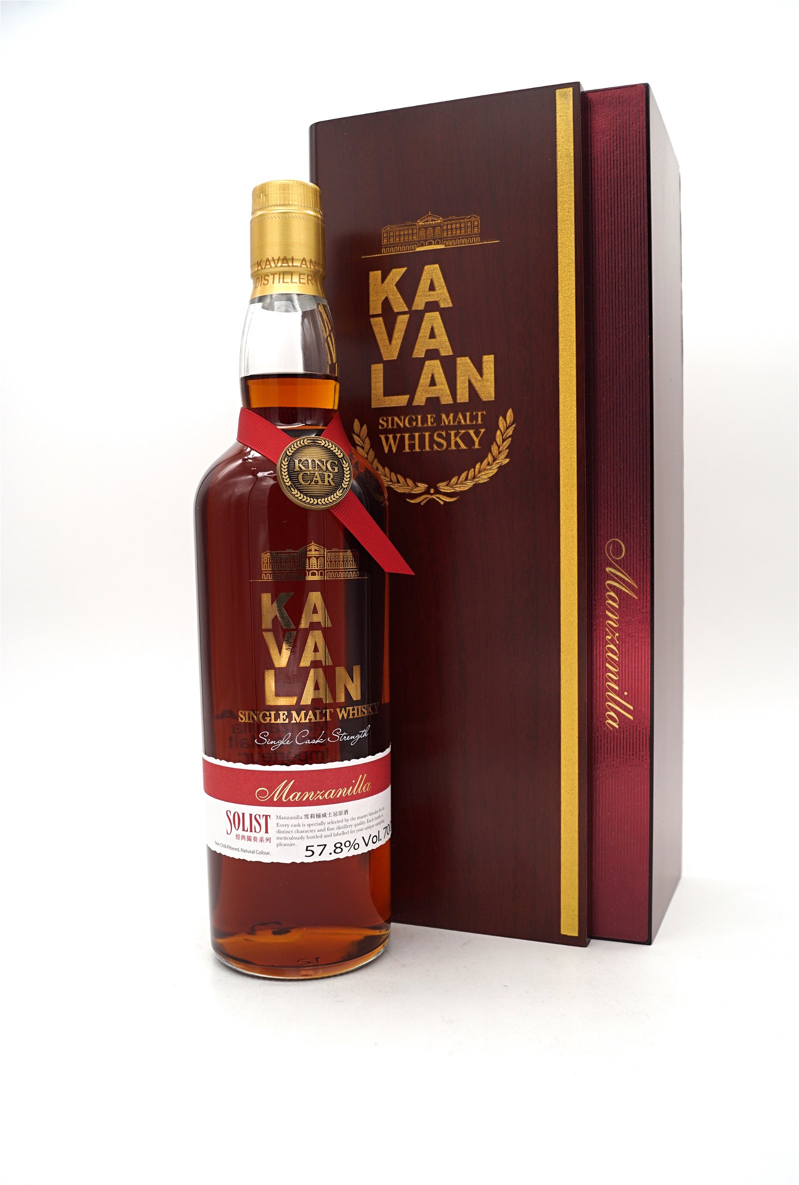 Kavalan Solist Manzanilla Cask Strength Taiwan Single Malt Whisky