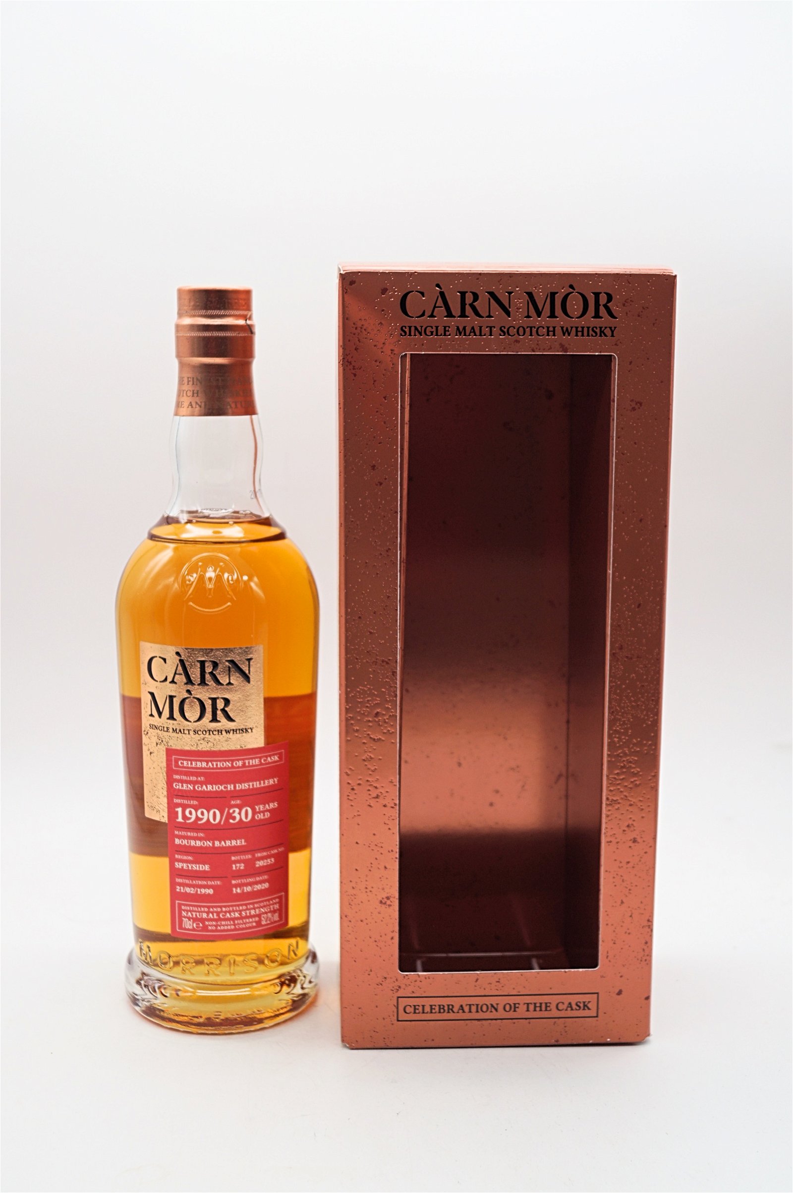 Carn Mor Glen Garioch 1990 Bourbon Barrel COC Single Malt Scotch Whisky