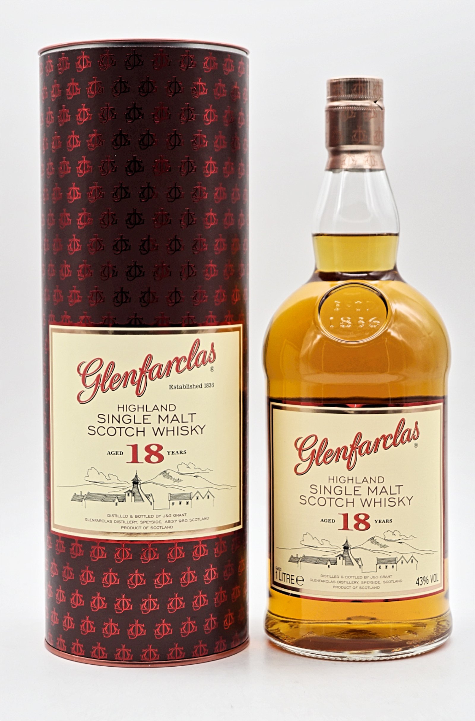 Glenfarclas 18 Jahre Highland Single Malt Scotch Whisky