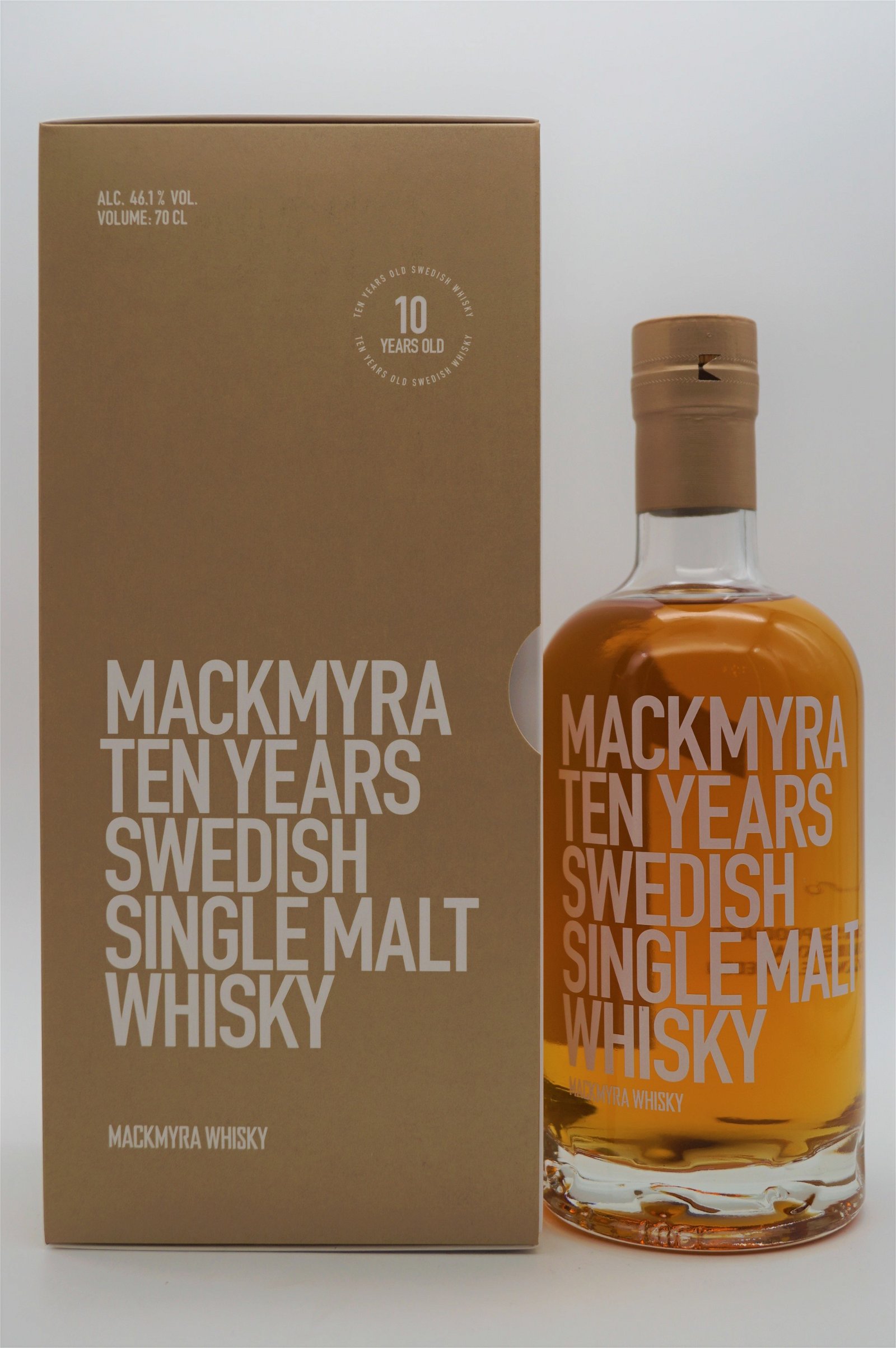 Mackmyra 10 Jahre Ten Years Swedish Single Malt Whisky