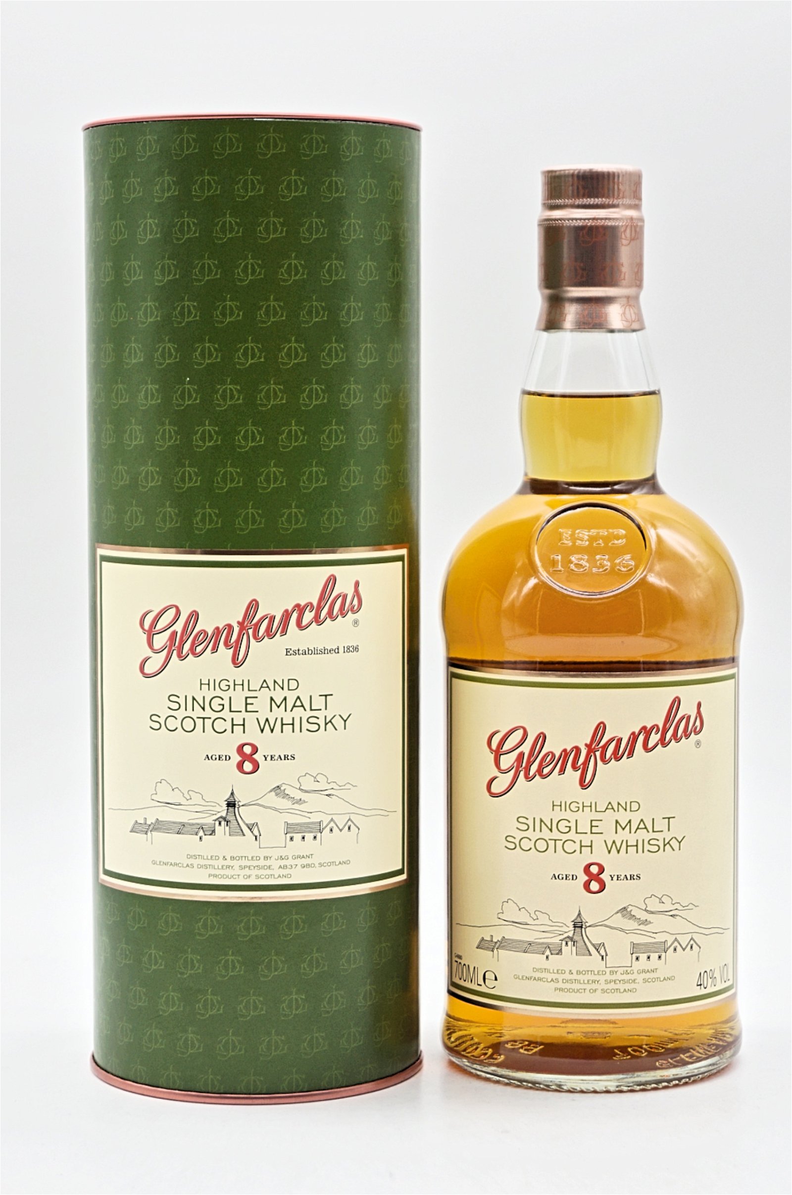 Glenfarclas 8 Jahre Highland Single Malt Scotch Whisky