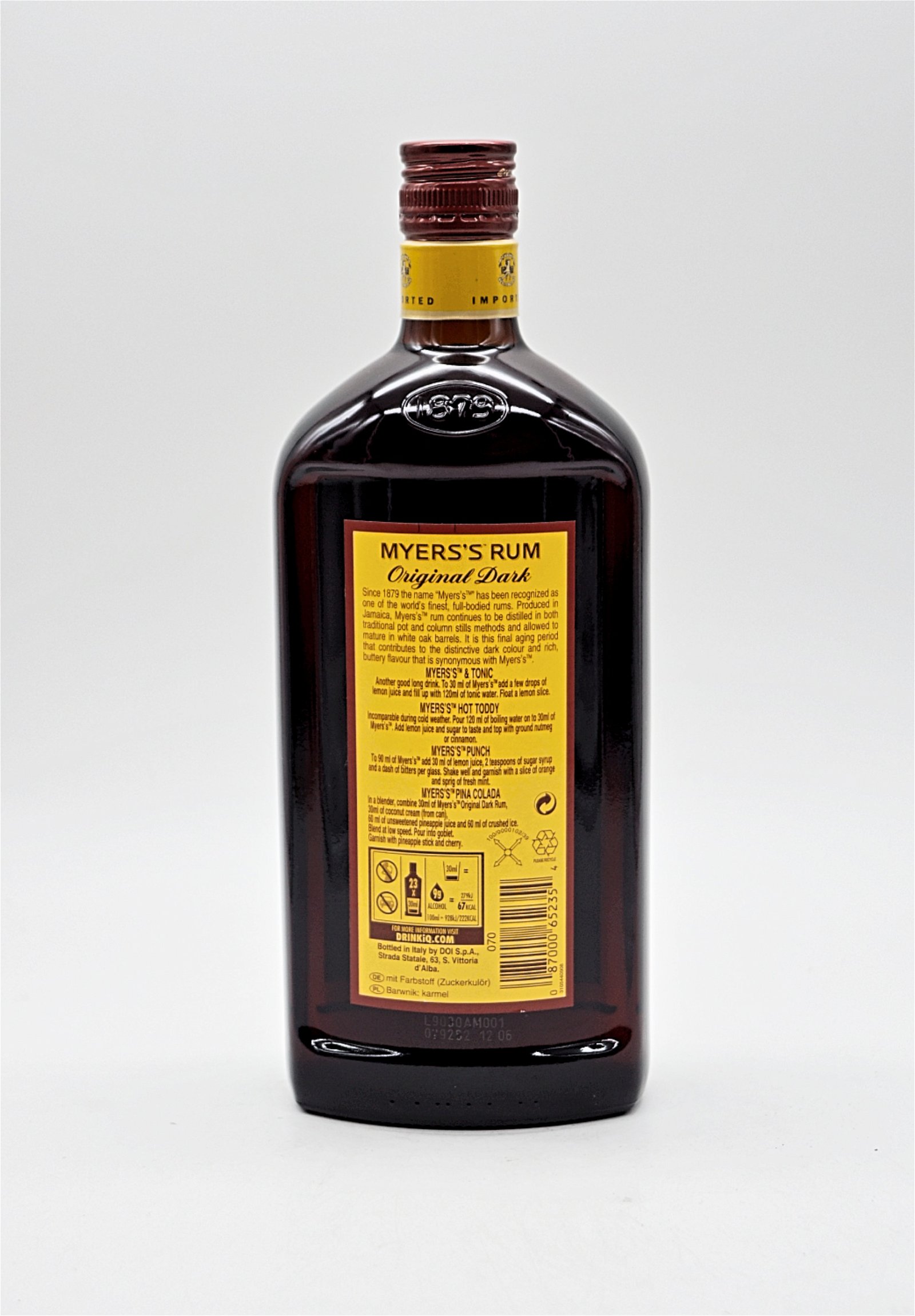 Myerss Rum Original Dark Jamaica Rum