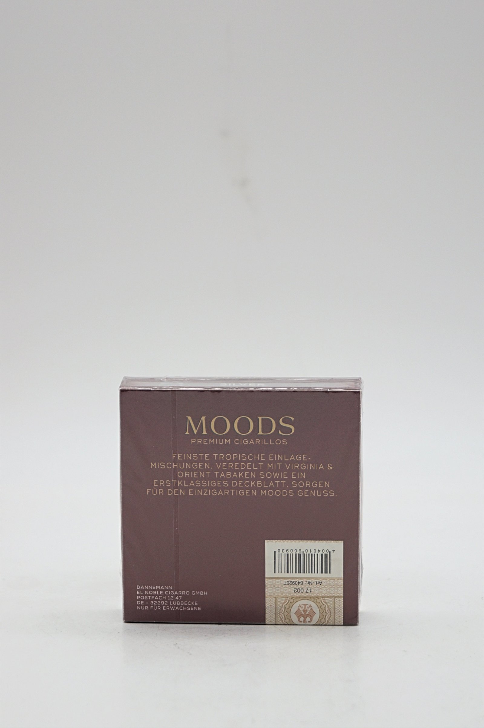 Moods Silver Filter 20 Premium Cigarillos