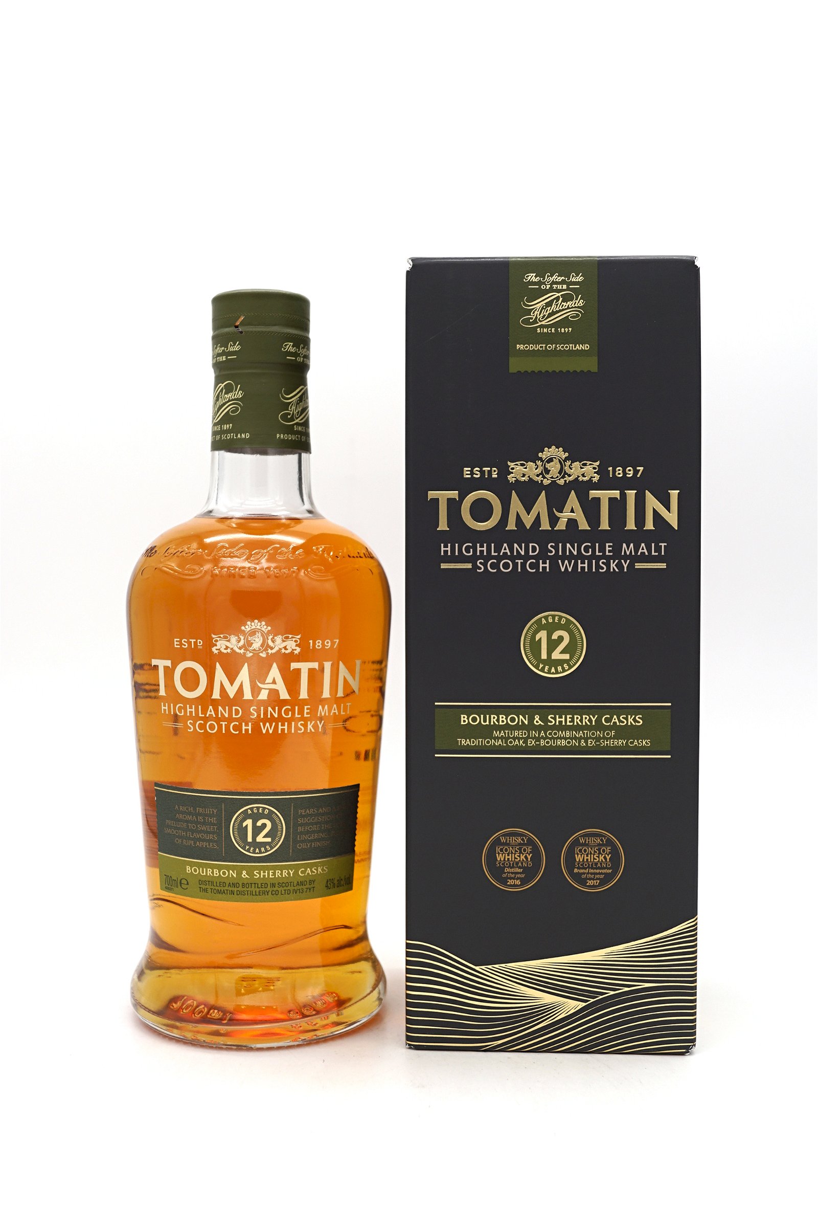 Tomatin 12 Jahre Highland Single Malt Scotch Whisky