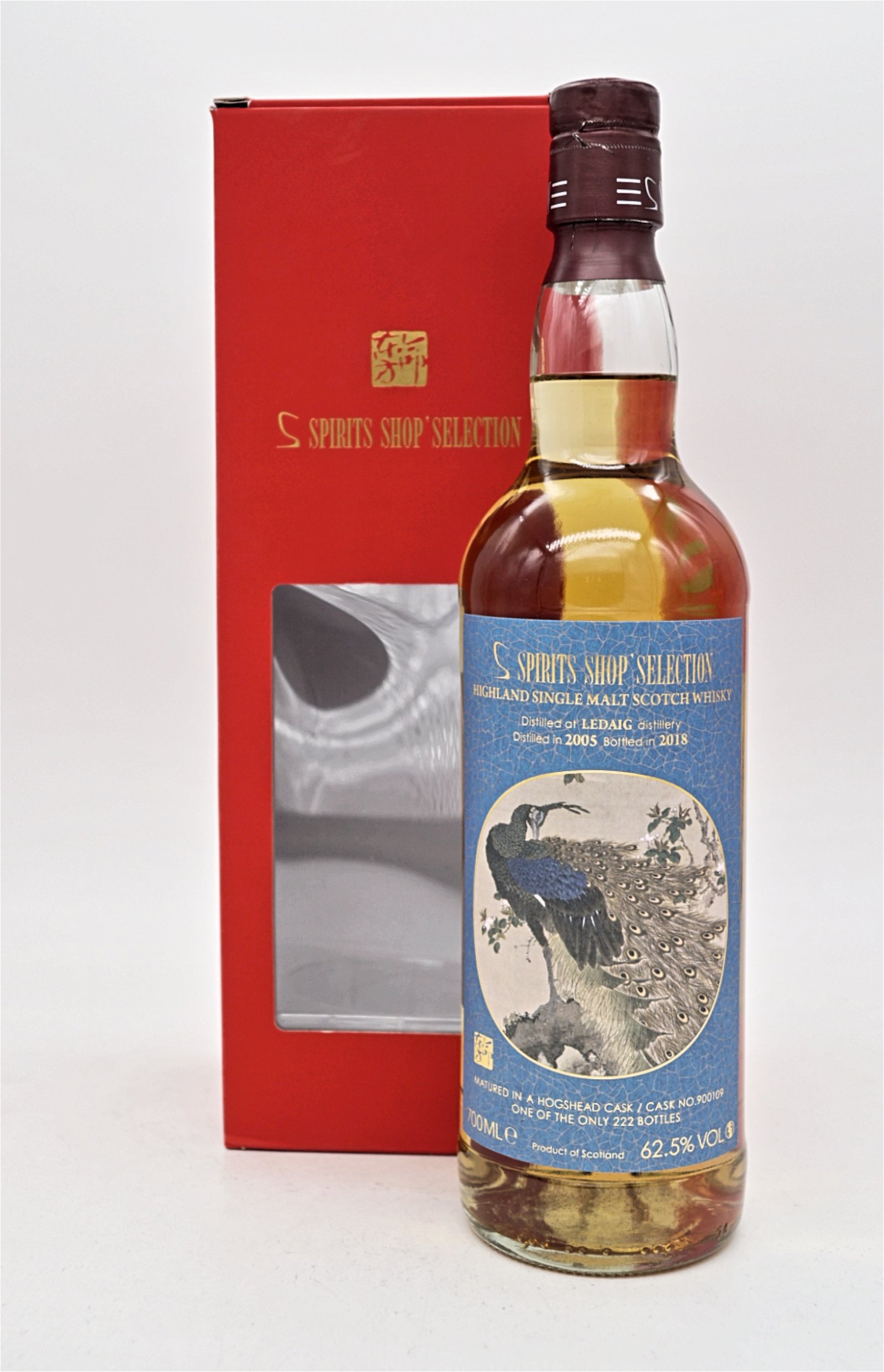 S-Spirits Shop Selection 12 Jahre Ledaig 2005/2018 Hogshead #900109 Single Cask Highland Single Malt Scotch Whisky