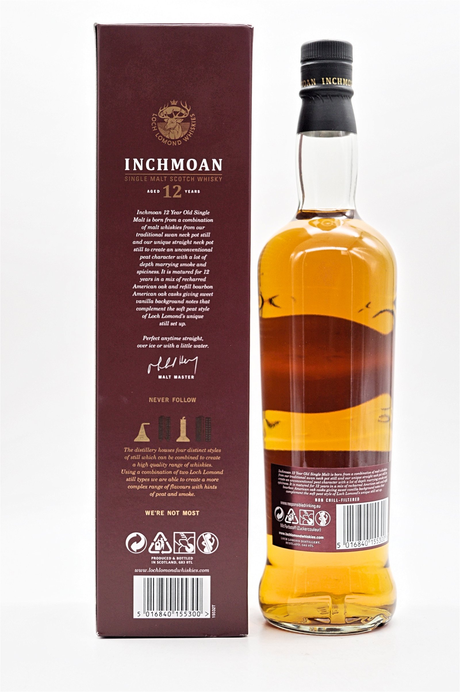 Loch Lomond Whiskies 12 Jahre Inchmoan Peated Island Collection Single Malt Scotch Whisky