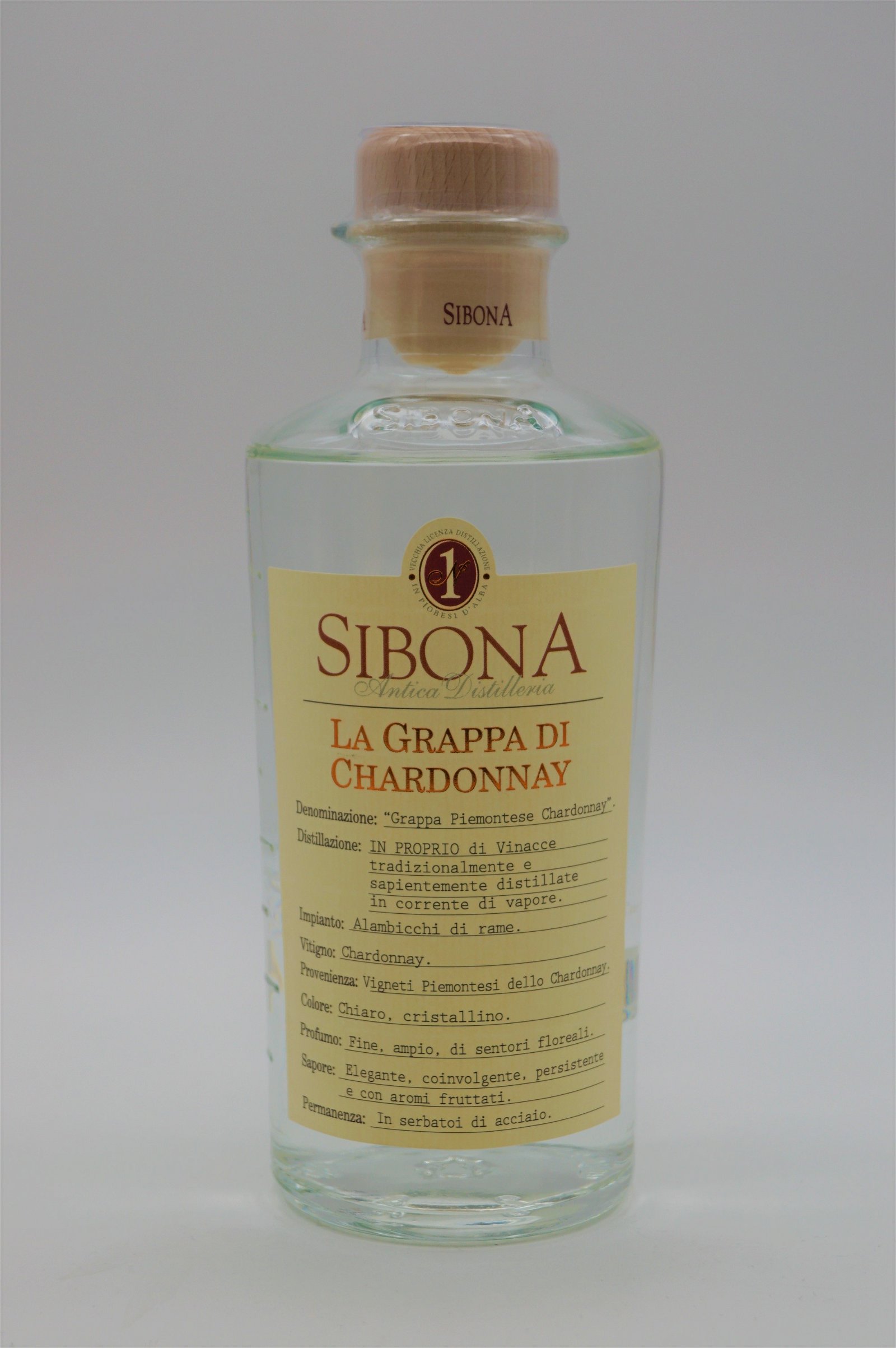 Sibona Grappa Di Chardonnay
