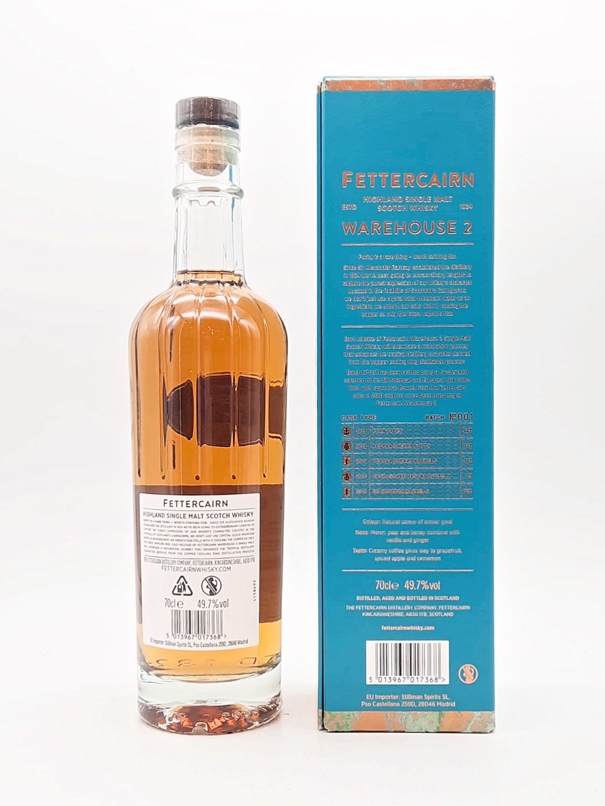 Fettercairn Warehouse 2 Batch 001 2010/2021 Highland Single Malt Scotch Whisky