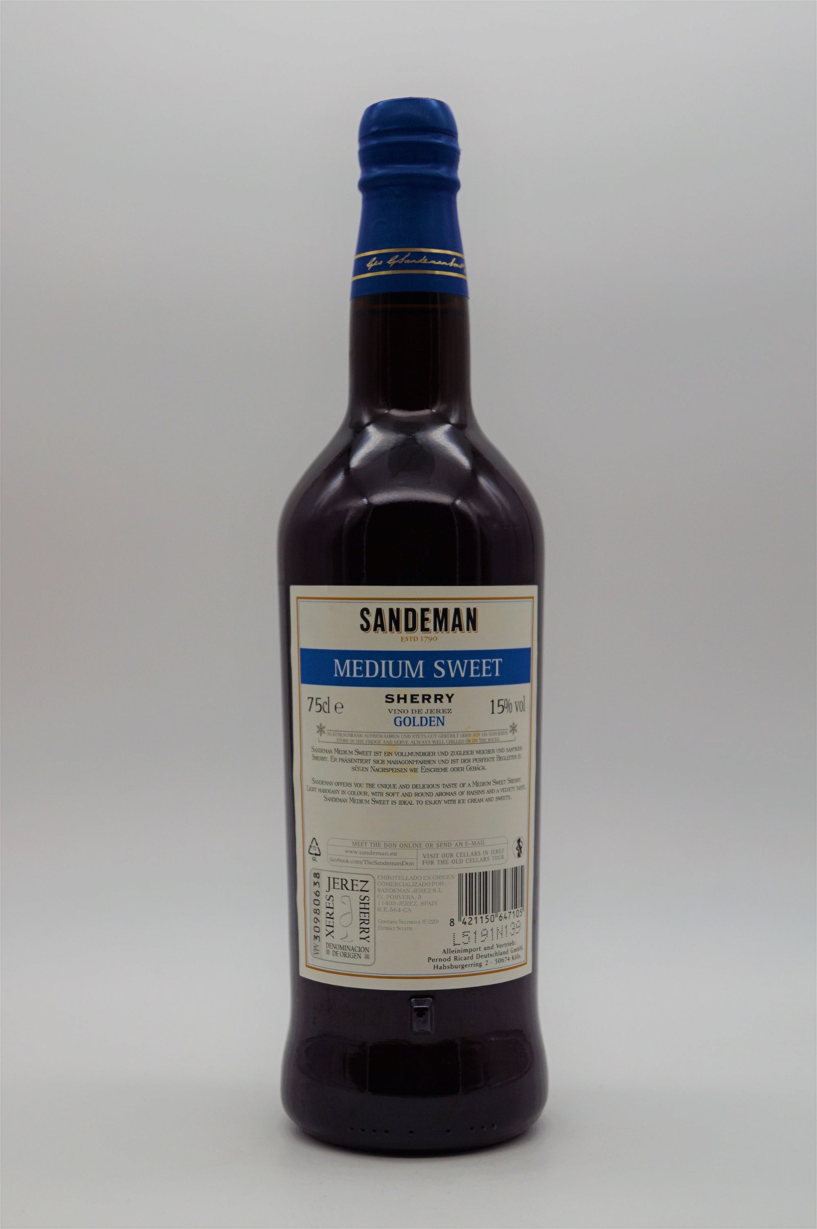 Sandeman Medium Sweet Sherry