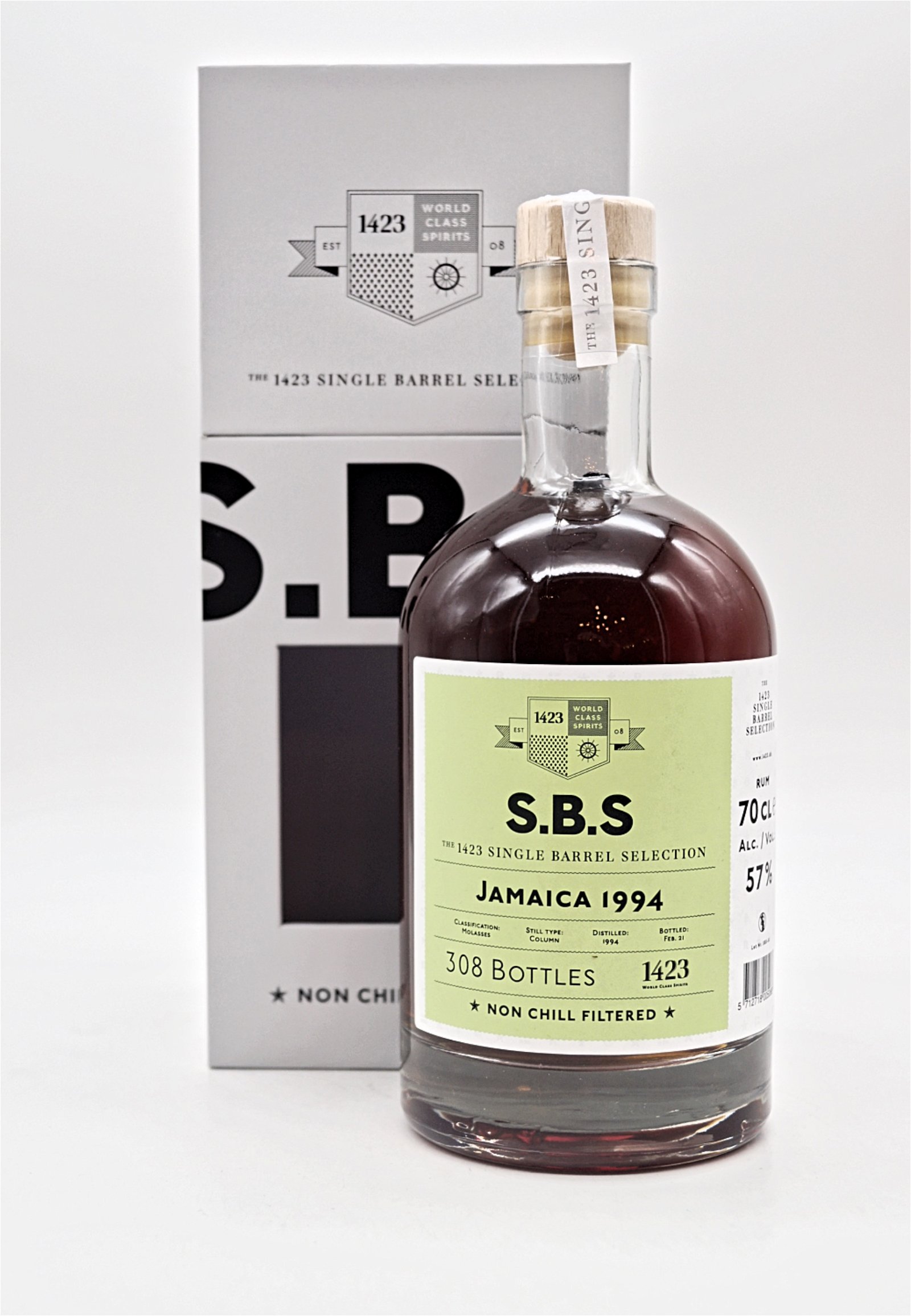 SBS Jamaica 1994 New Yarmouth Single Barrel Selection Rum