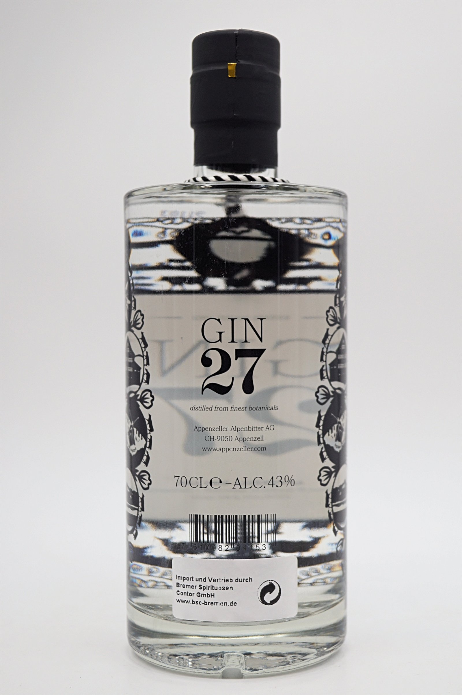 Gin 27 Appenzell Dry Gin