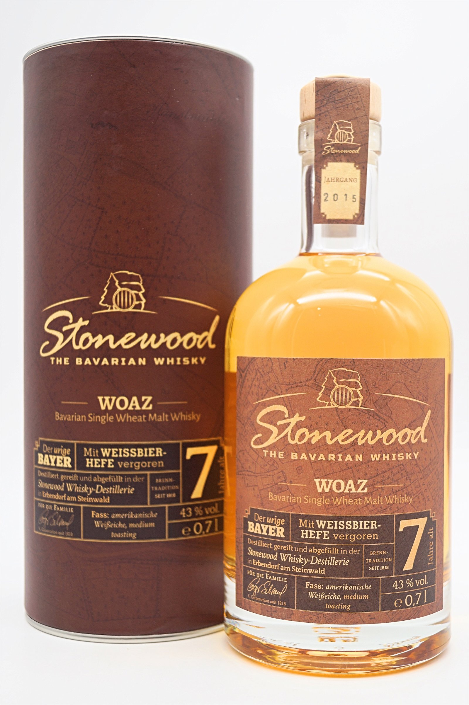 Schraml Stonewood WOAZ Bavarian Single Grain Whisky