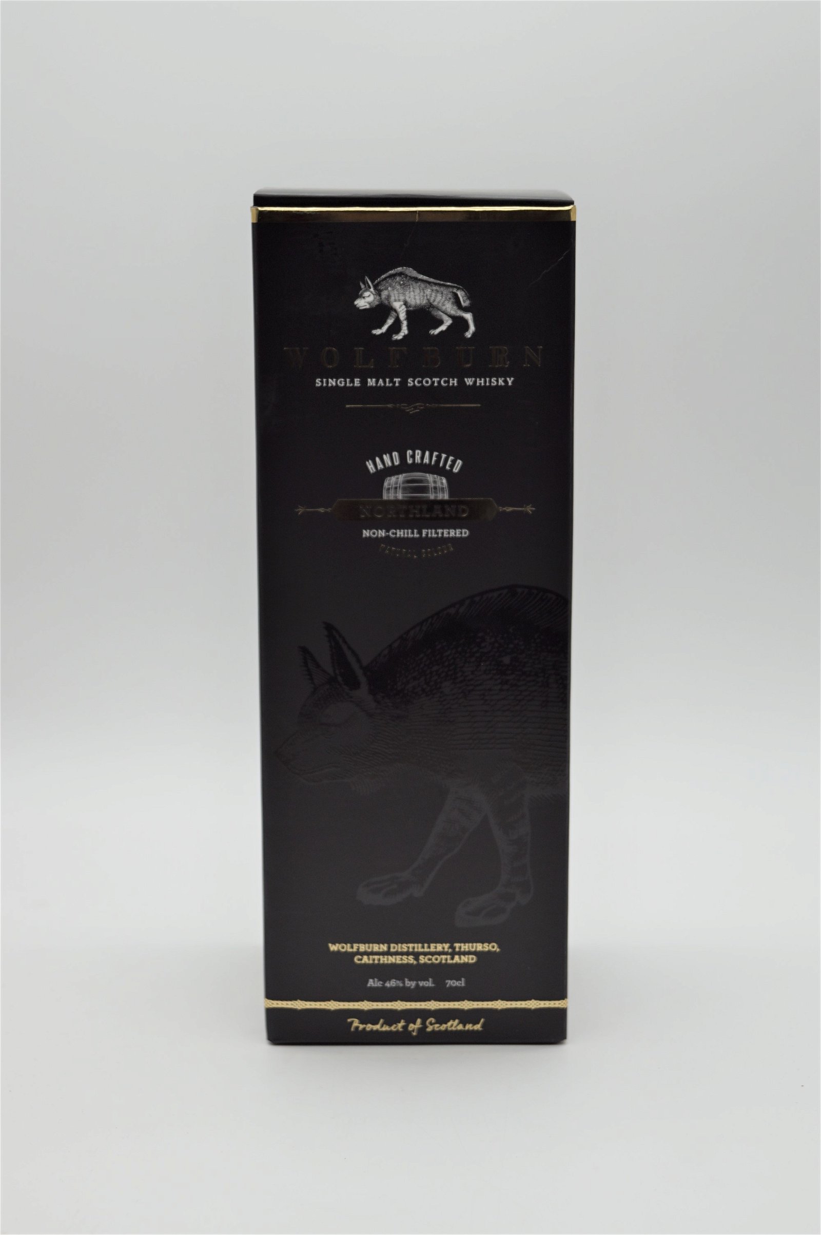 Wolfburn Northland Hand Crafted non Chill Filtered Single Malt Scotch Whisky