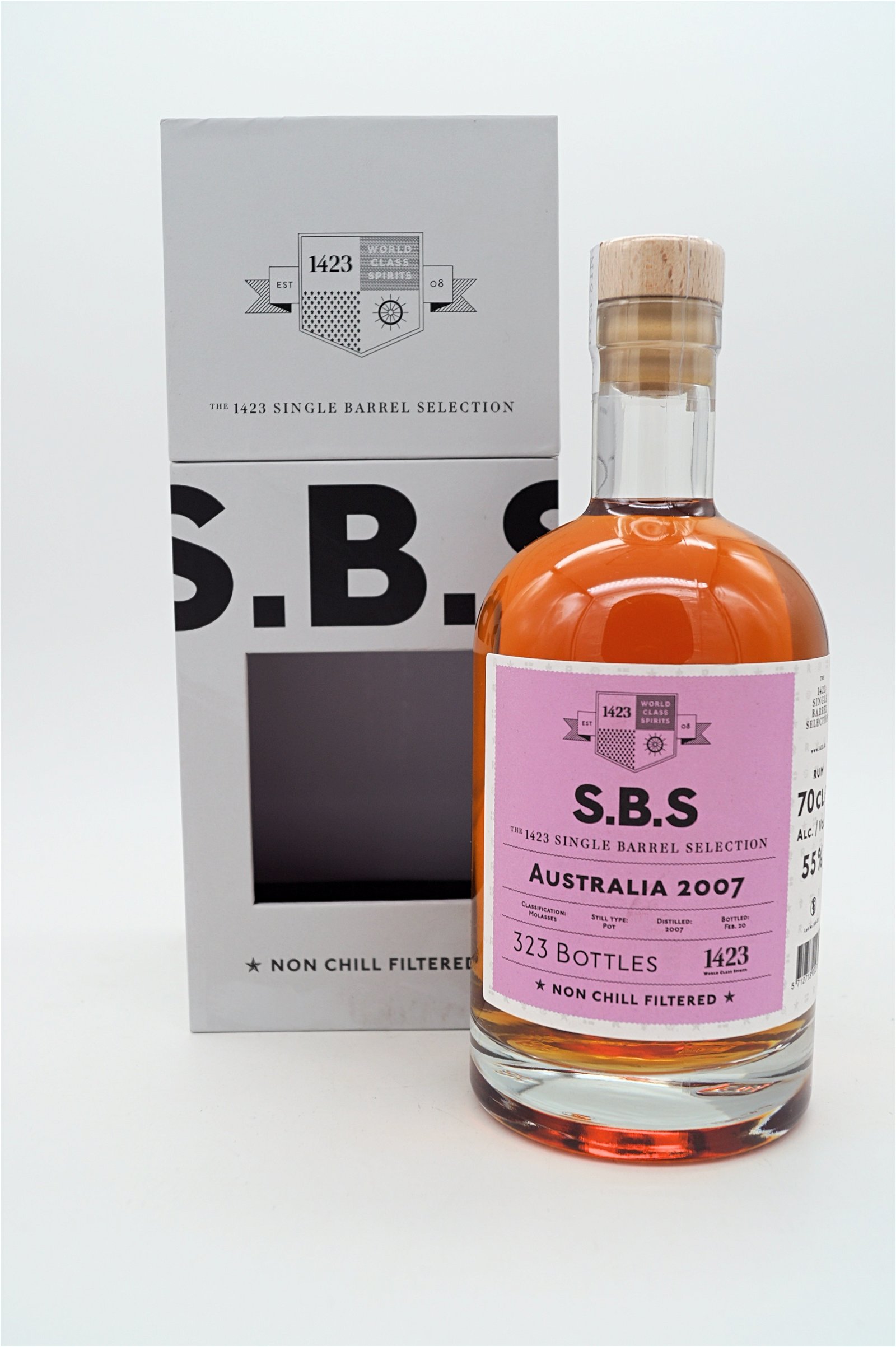 SBS Australia 2007 Single Barrel Selection Rum