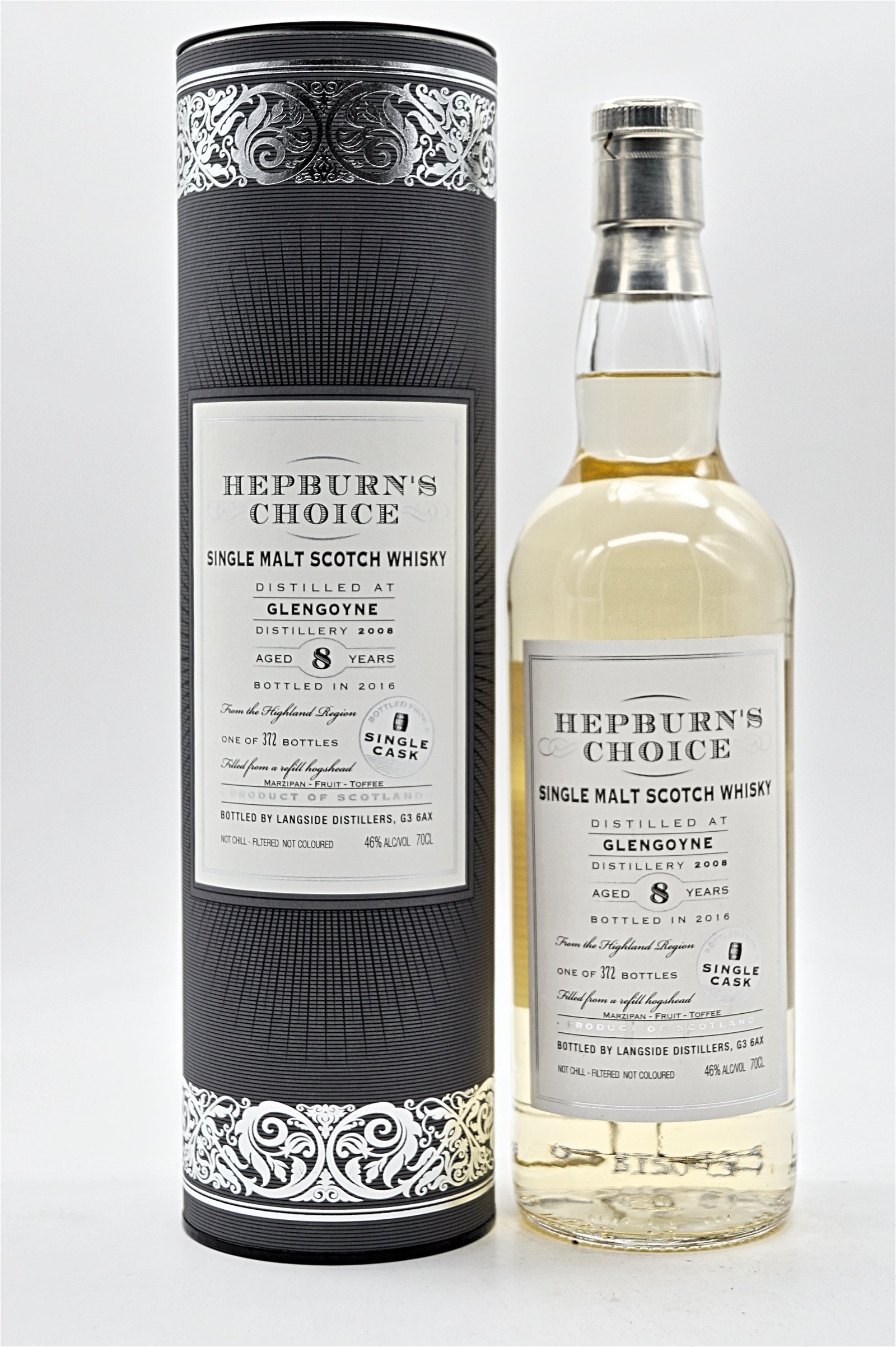 Hepburns Choice Glengoyne 8 Jahre 2008/2016 - 372 Fl. Single Malt Scotch Whisky