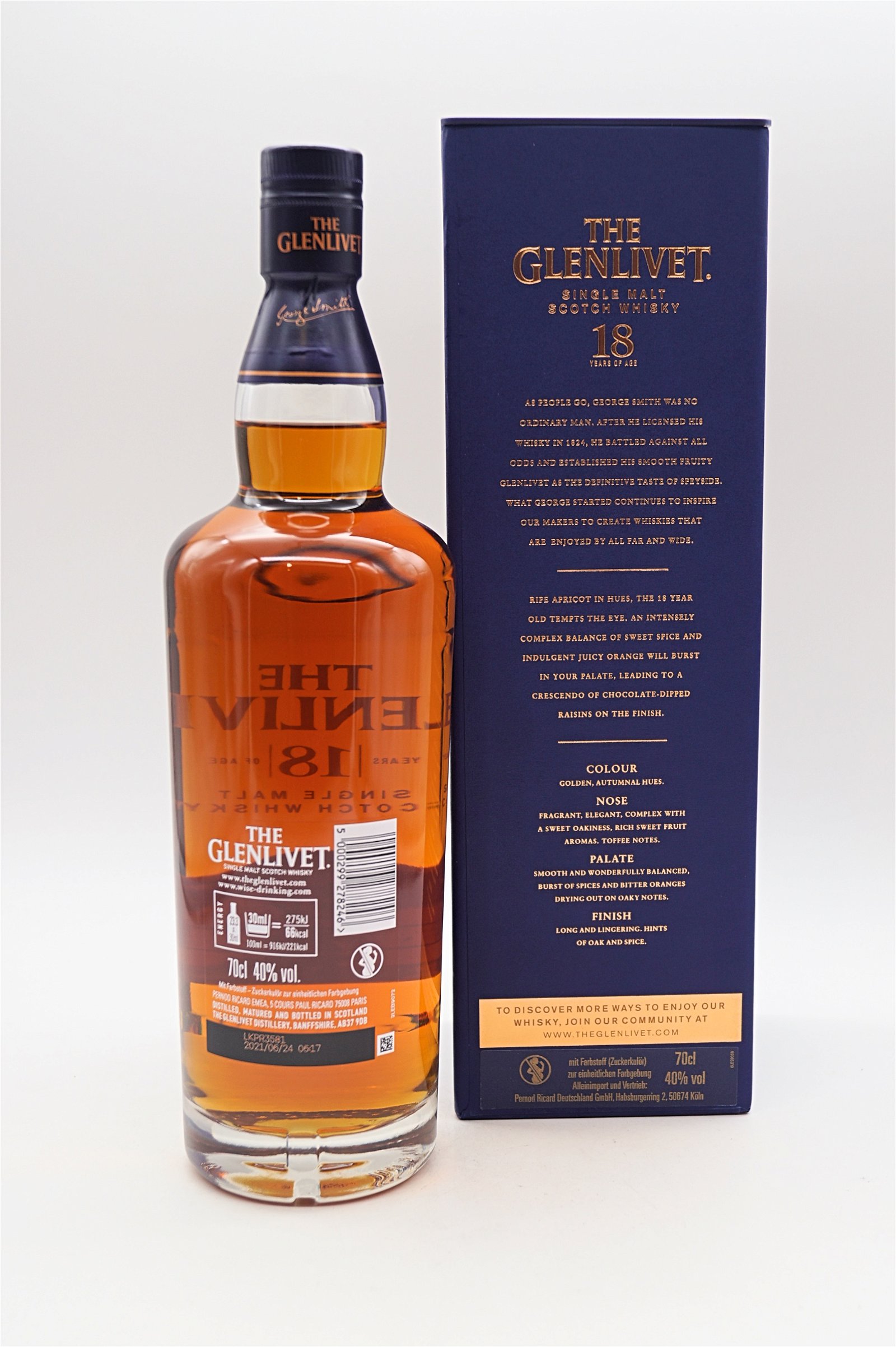 18 Jahre Batch Reserve Single Malt Scotch Whisky