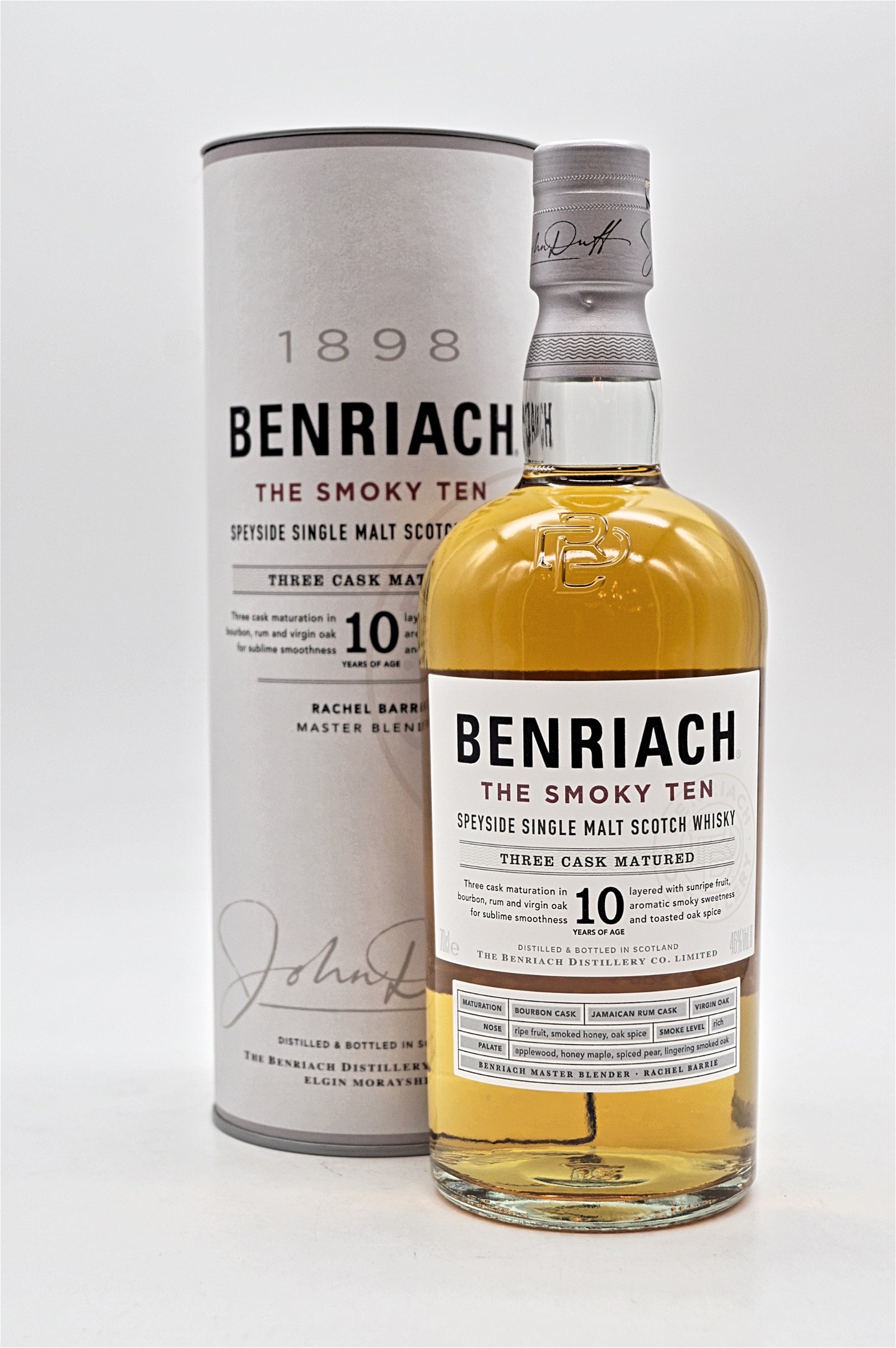 BenRiach 10 Jahre The Smoky Ten Speyside Single Malt Scotch Whisky
