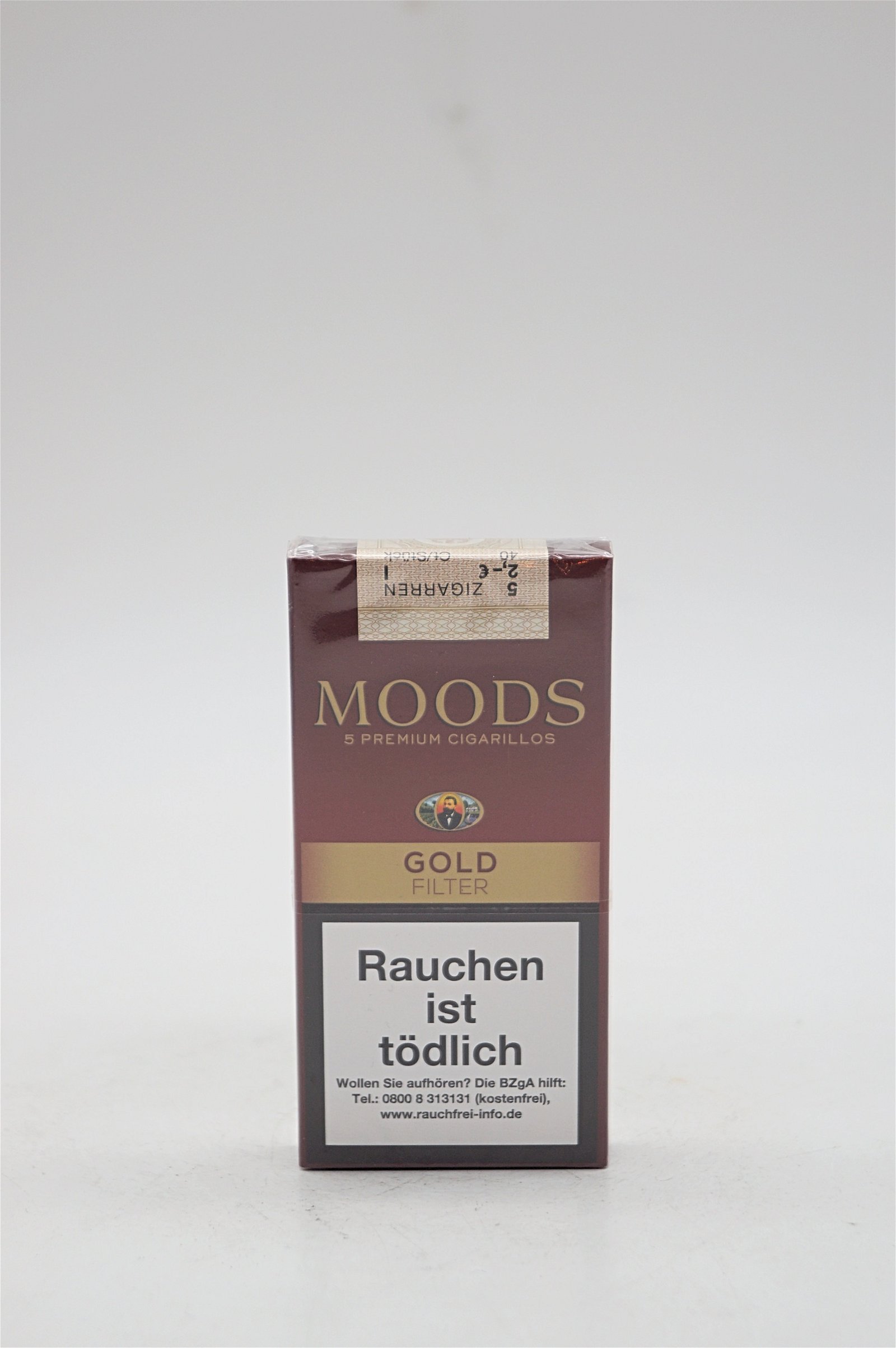 Moods Gold Filter 5 Premium Cigarillos