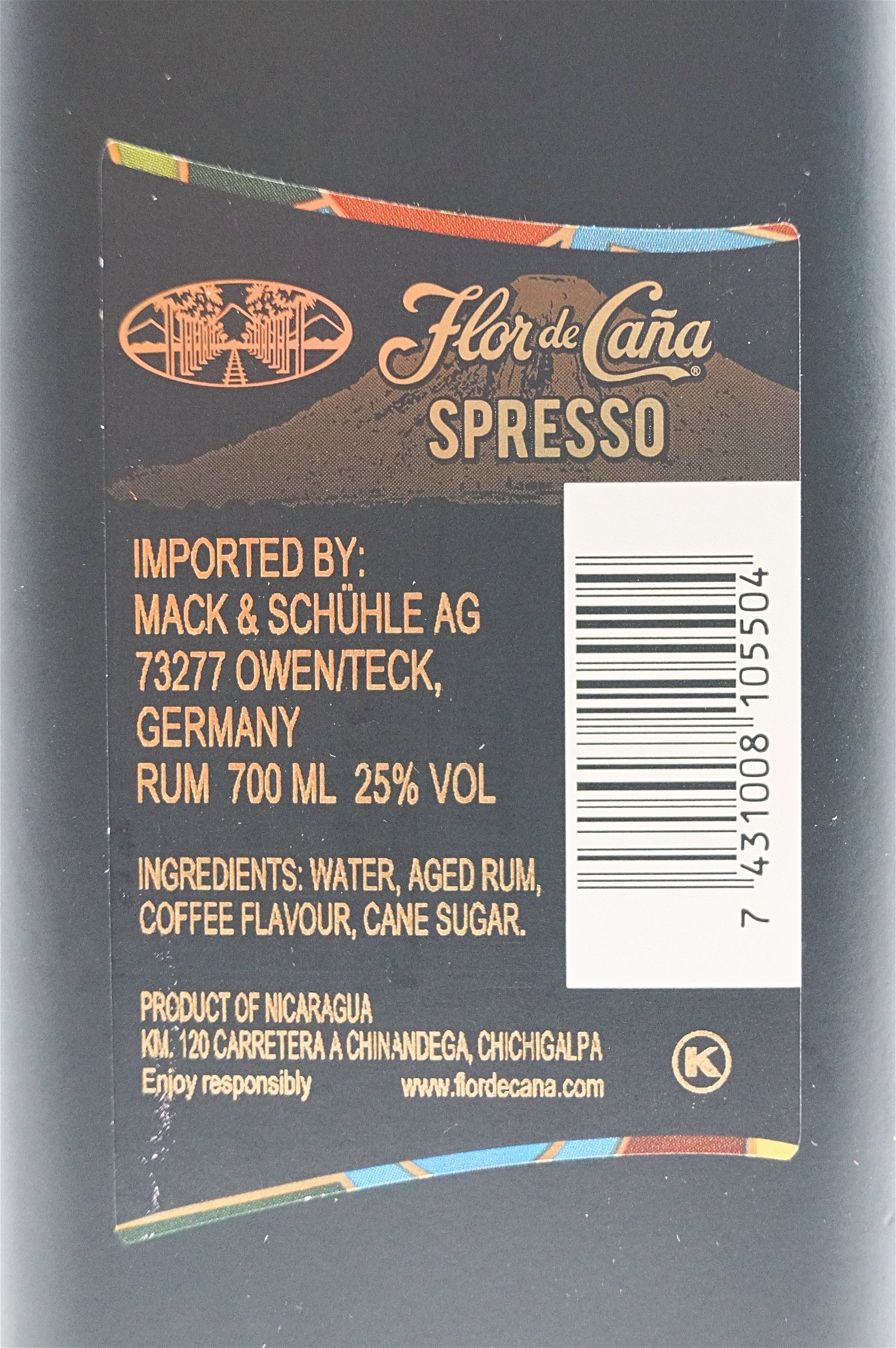 Flor de Cana Spresso Coffee Liqueur