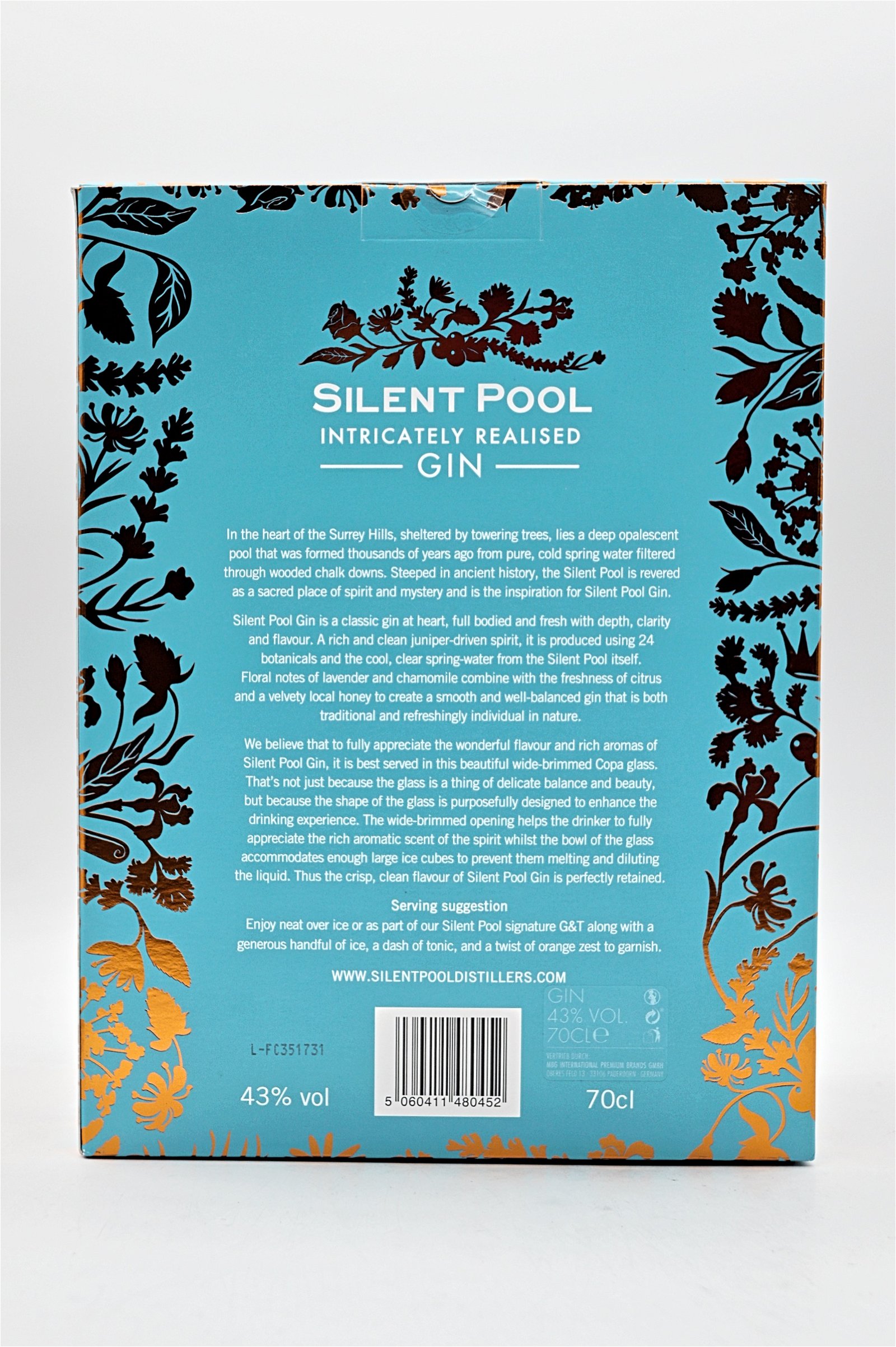 Silent Pool Intricately Realised Gin inkl. Kelch