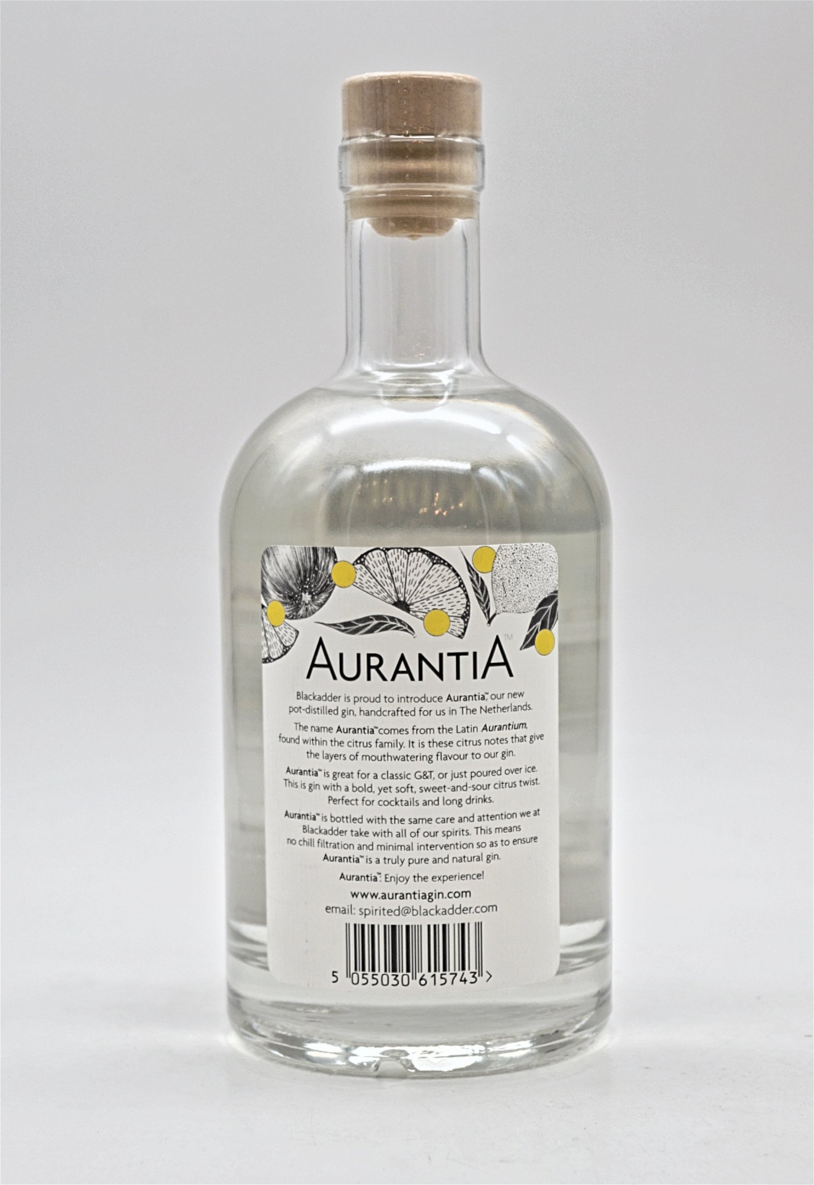 Blackadder Aurantia Handcrafted Gin