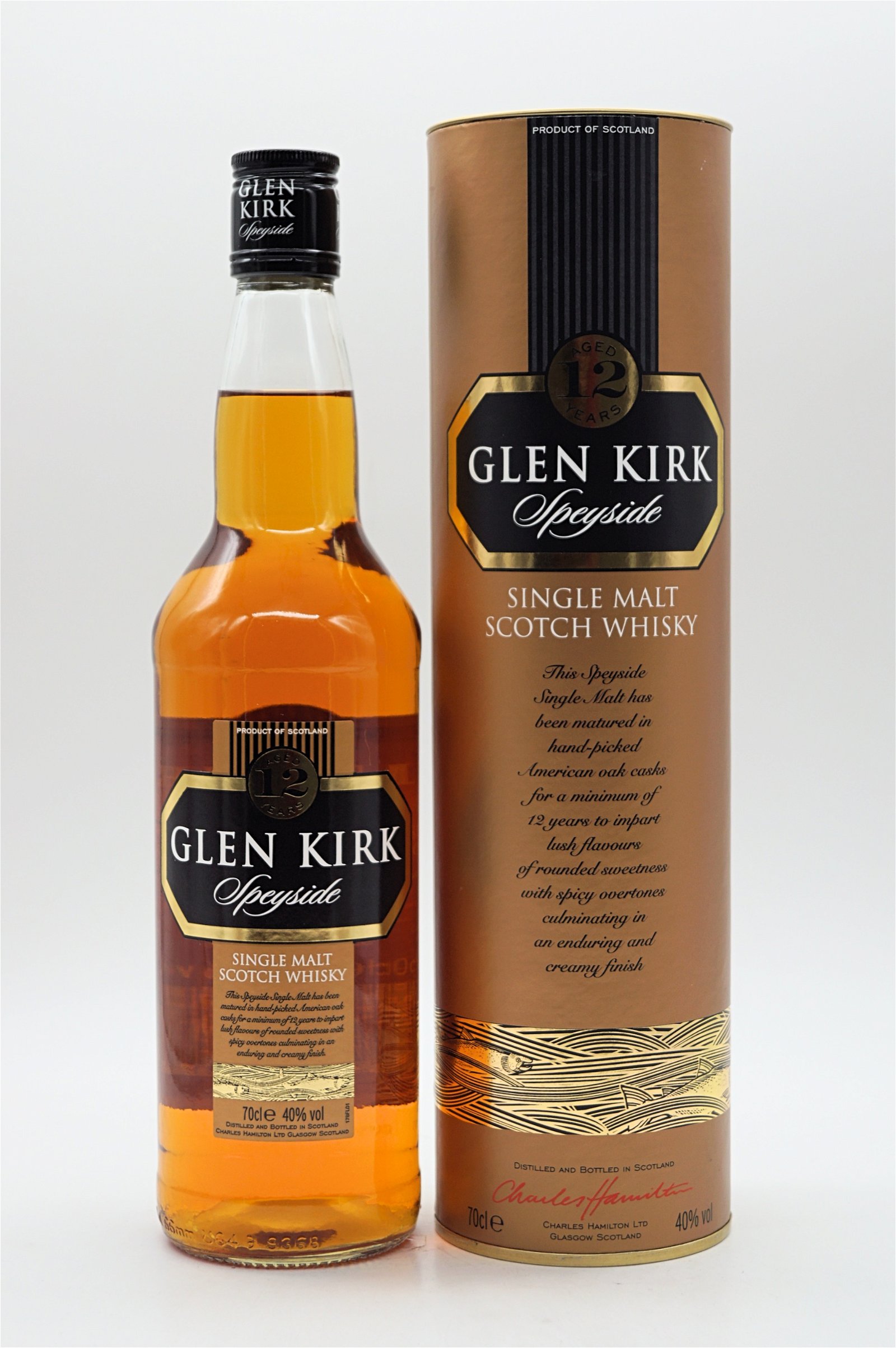 Glen Kirk 12 Jahre Single Malt Scotch Whisky