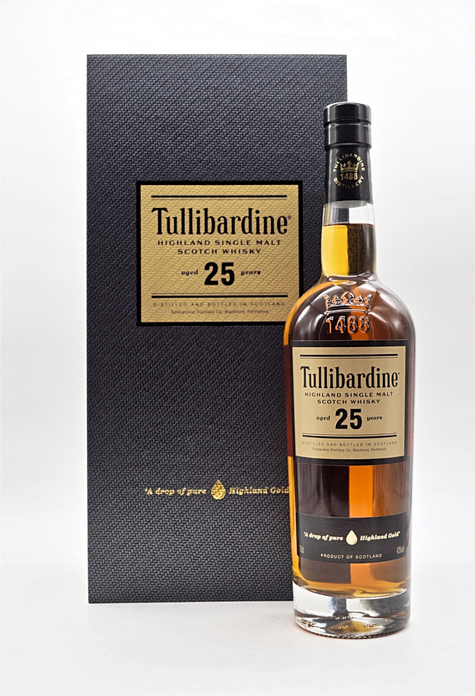 Tullibardine 25 Jahre Highland Single Malt Scotch Whisky