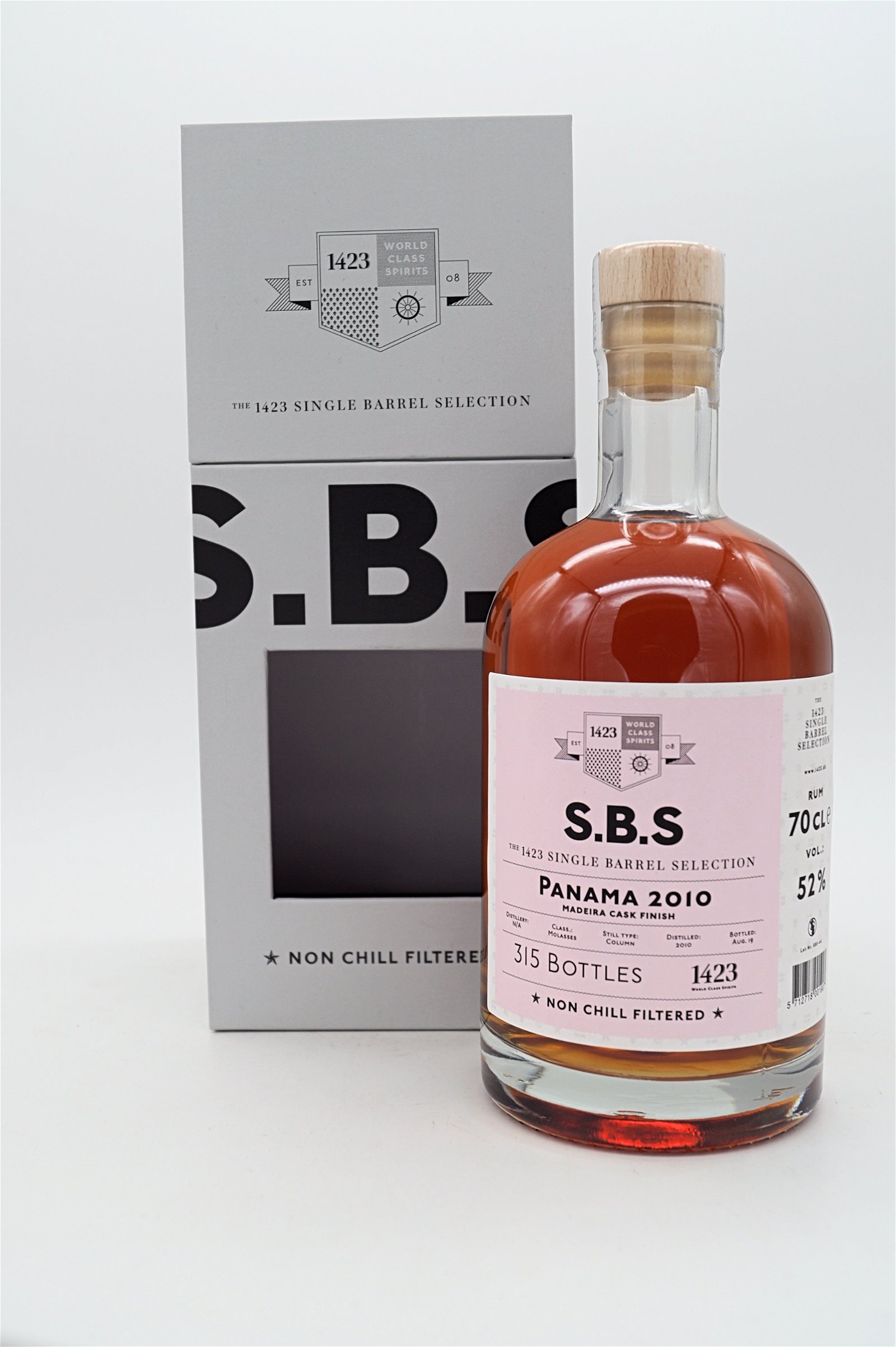 SBS Panama 2010 Madeira Cask Finish Single Barrel Selection Rum