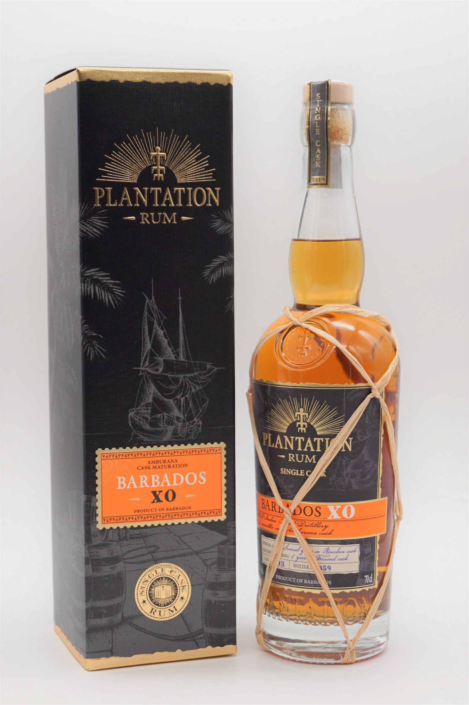 Plantation Rum Barbados XO Single Cask Collection Amburana Finish