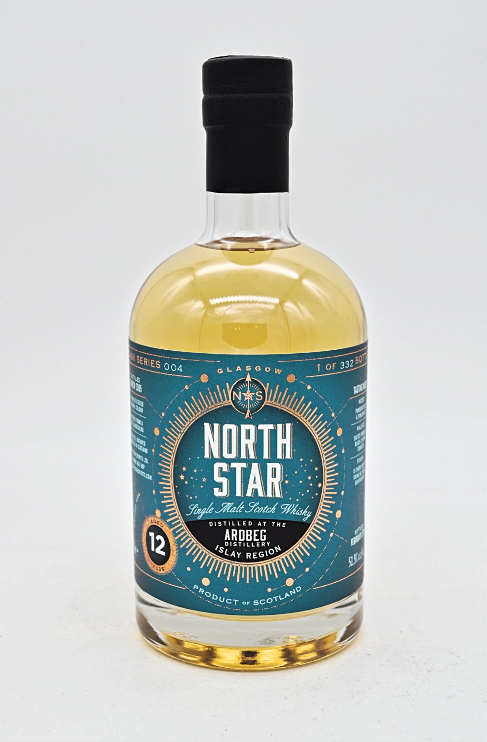 North Star 12 Jahre Ardbeg Refill Hogshead Cask Series 4 Single Malt Scotch Whisky