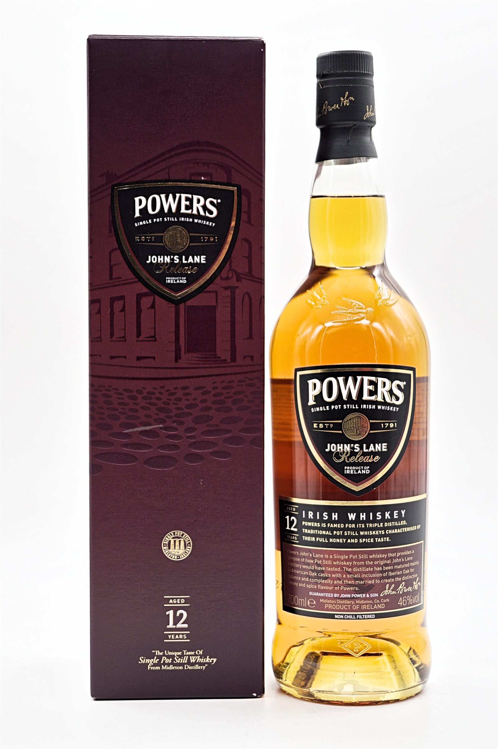 Powers 12 Jahre Single Pot Still Irish Whiskey