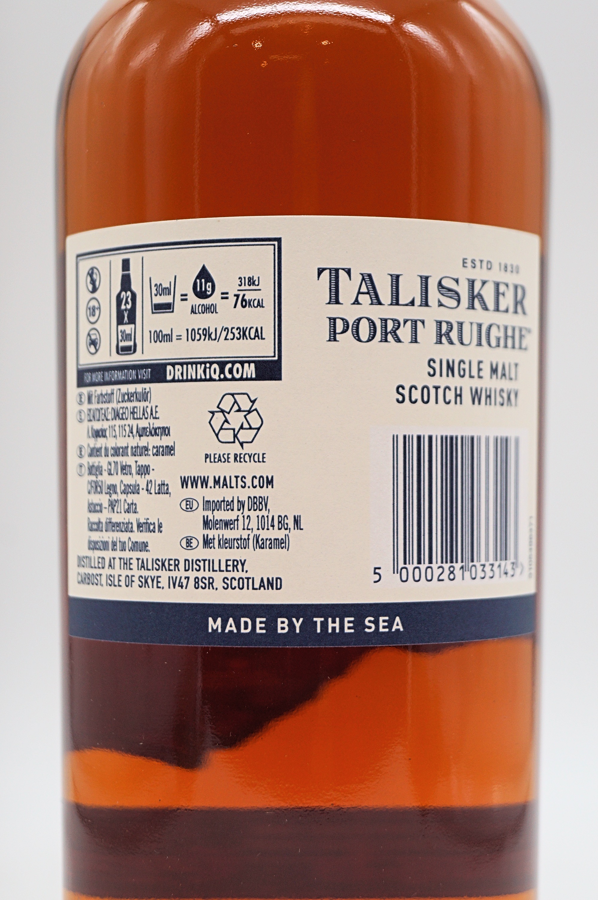 Port Ruighe Port Cask Finish Single Malt Scotch Whisky